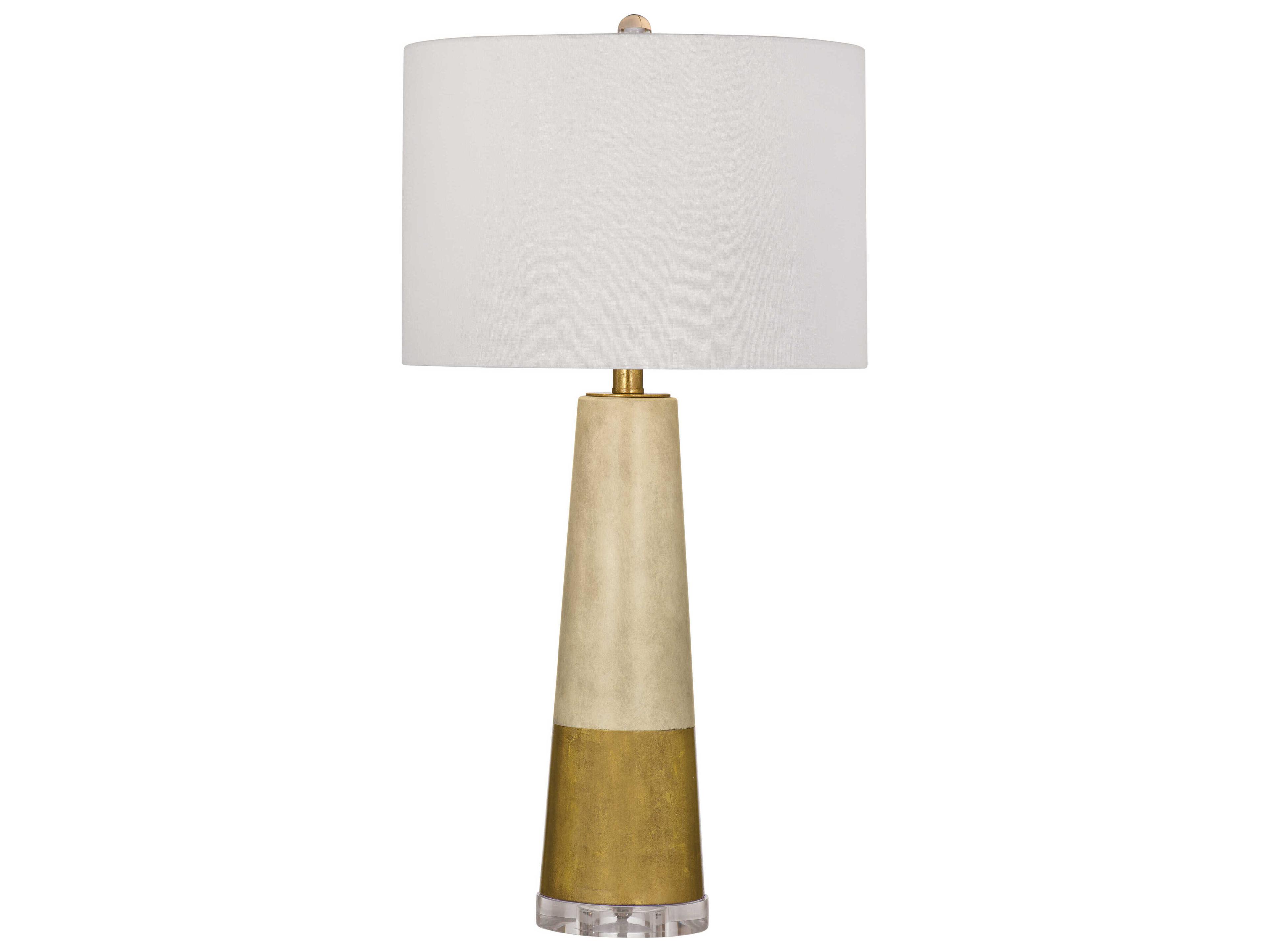 Bassett Mirror Vargas Gold Table Lamp
