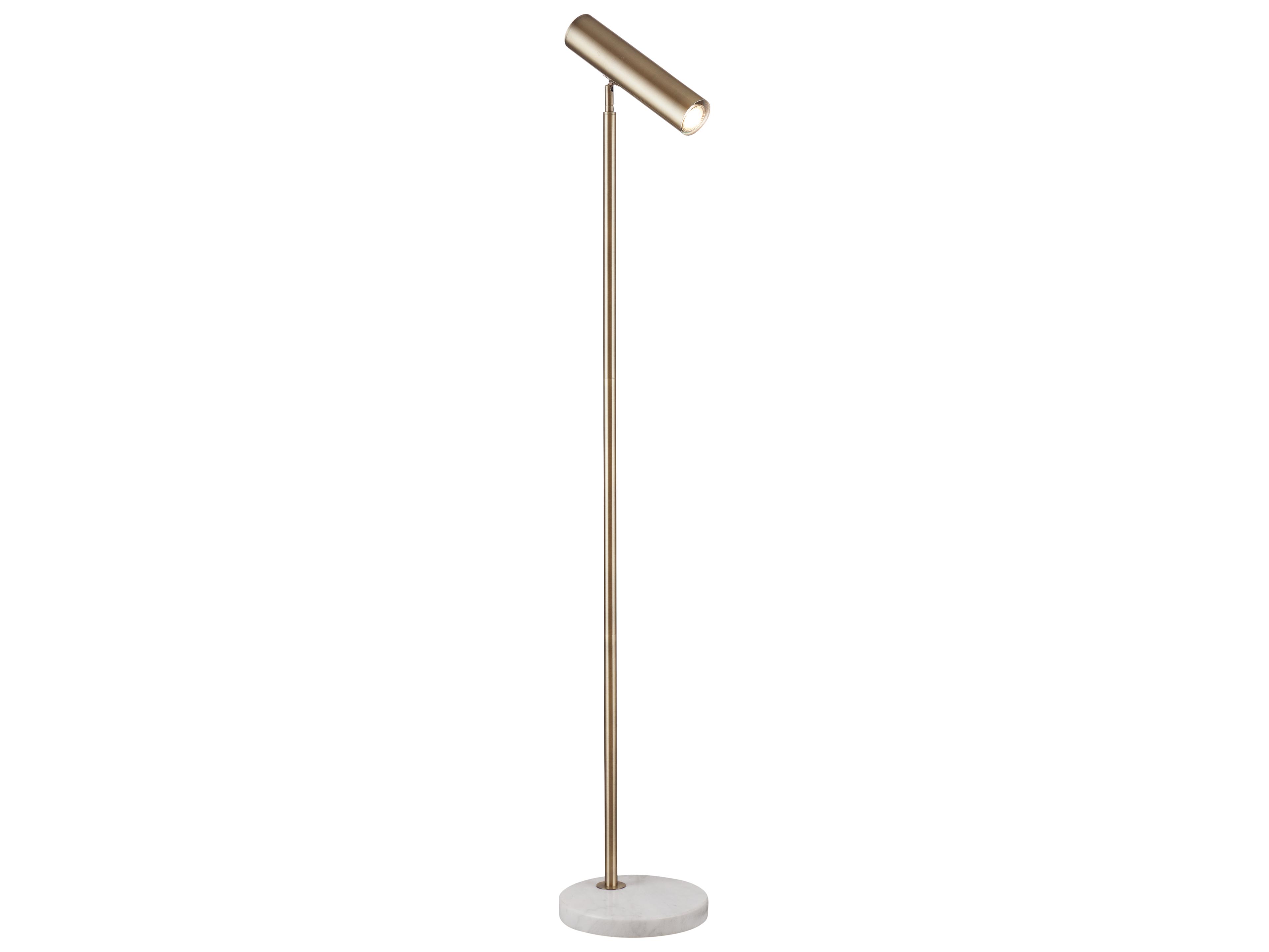 Bassett Mirror Brass Floor Lamp