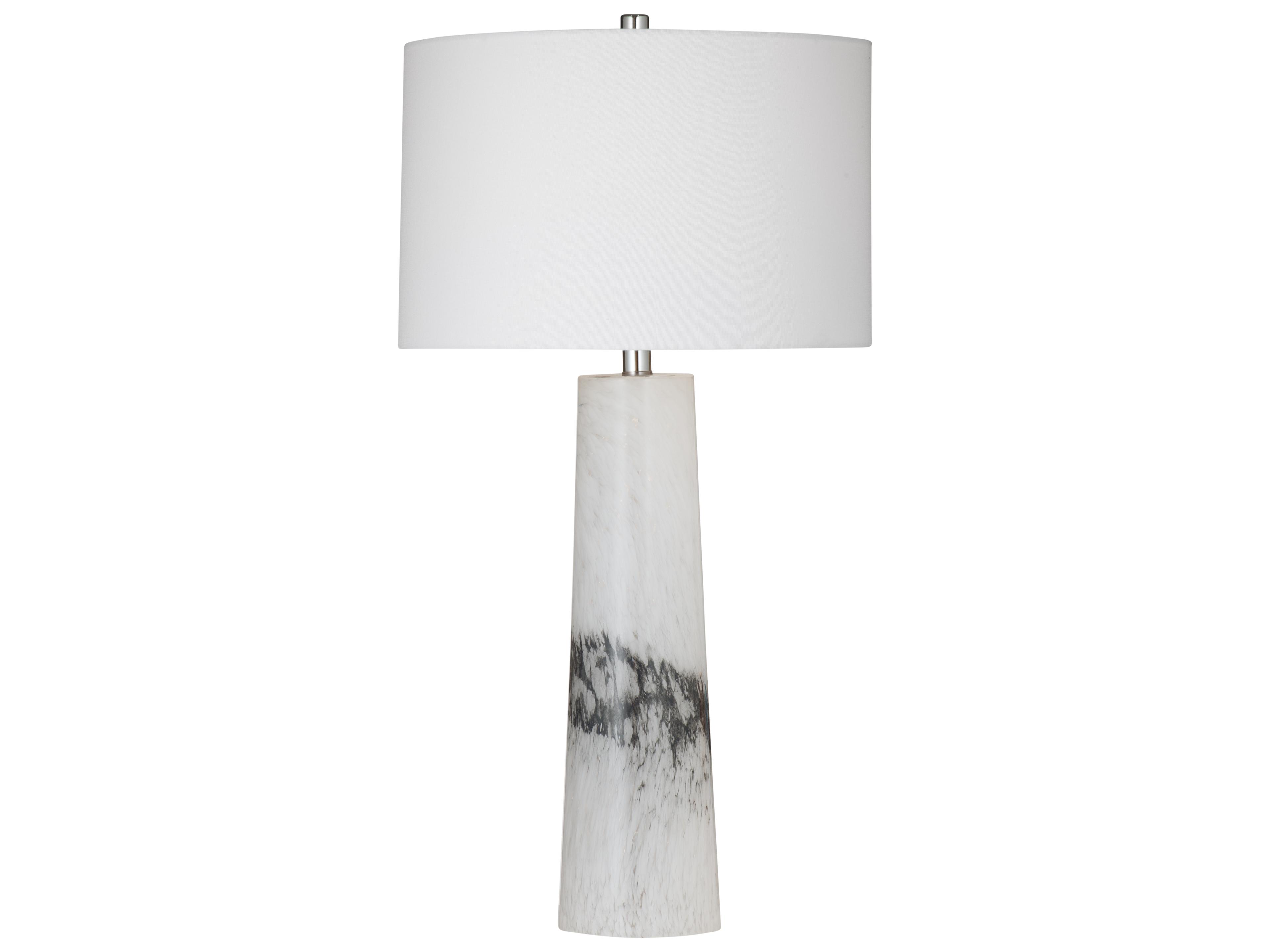 Bassett Mirror White Table Lamp
