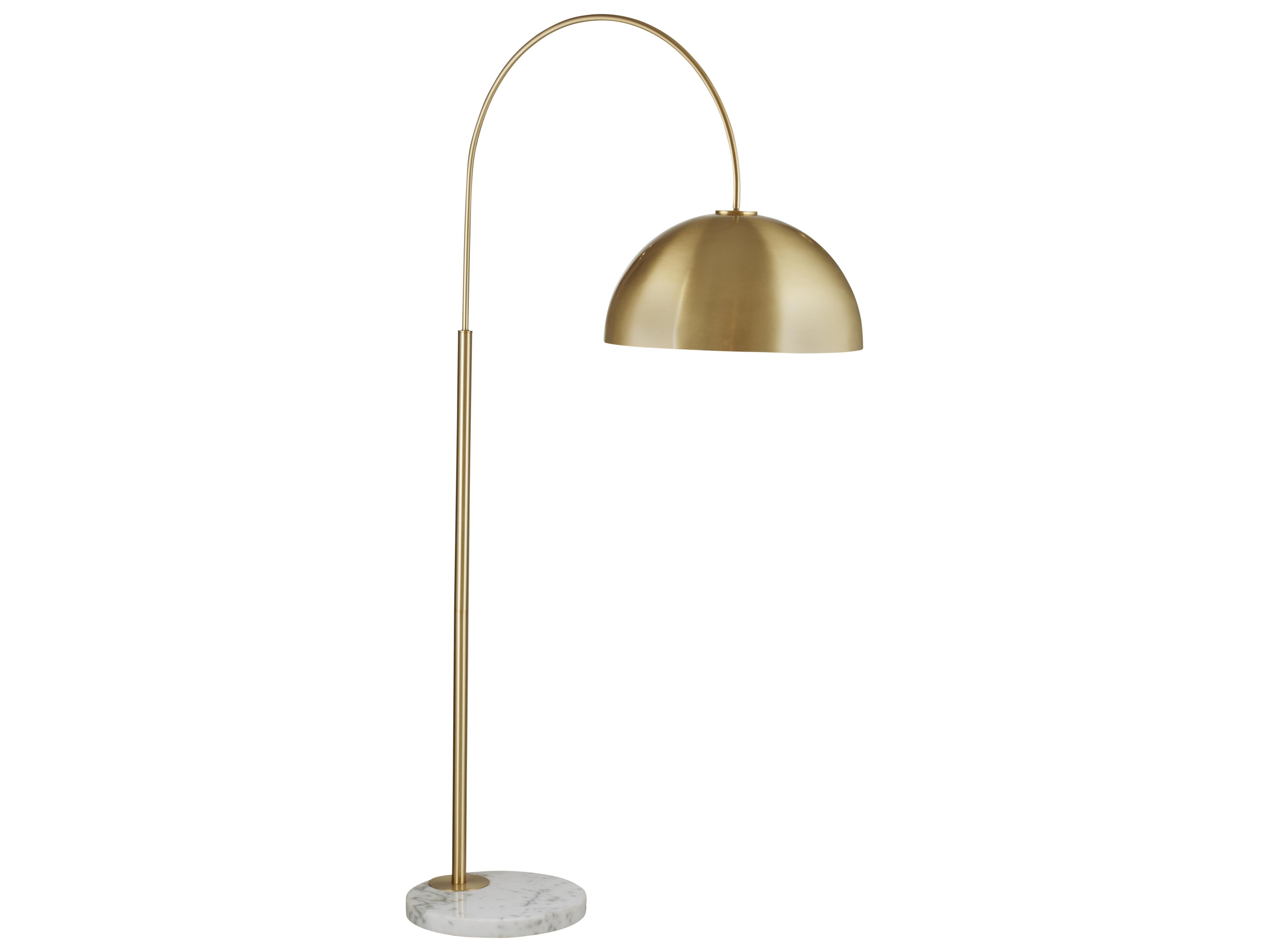 Bassett Mirror Brass Floor Lamp