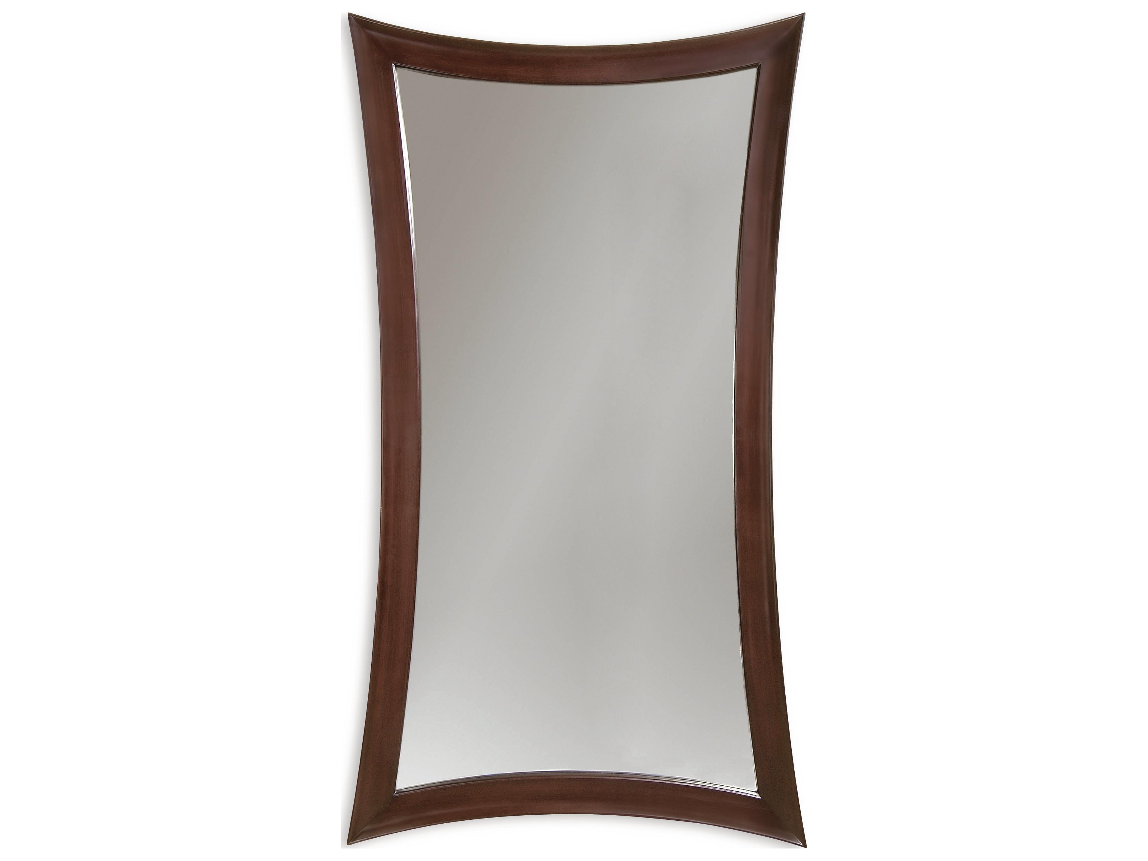 Bassett Mirror Thoroughly Modern Hour-Glass Leaner Floor Mirror