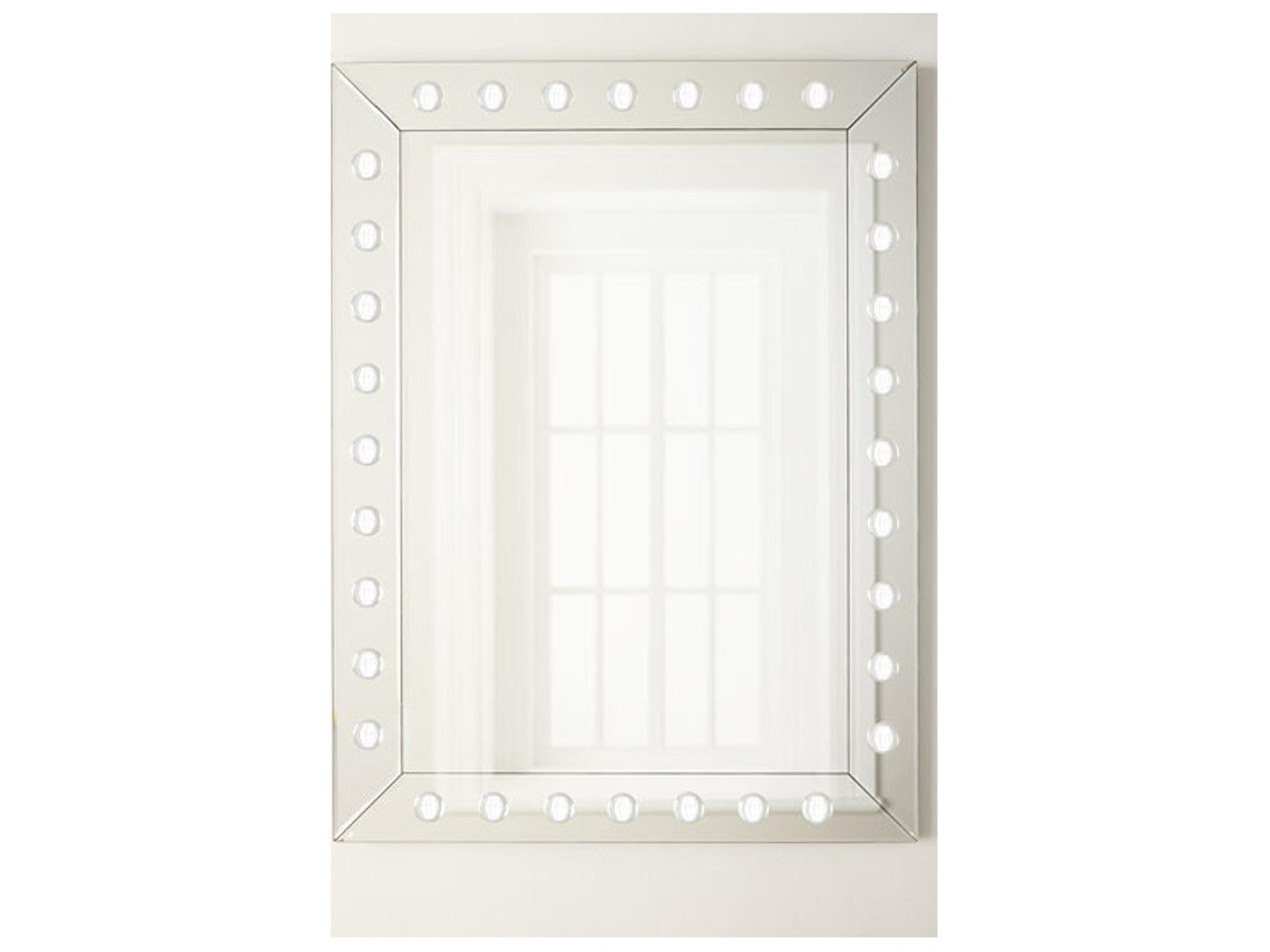 Bassett Mirror Rect Clear Rectangular Wall Mirror