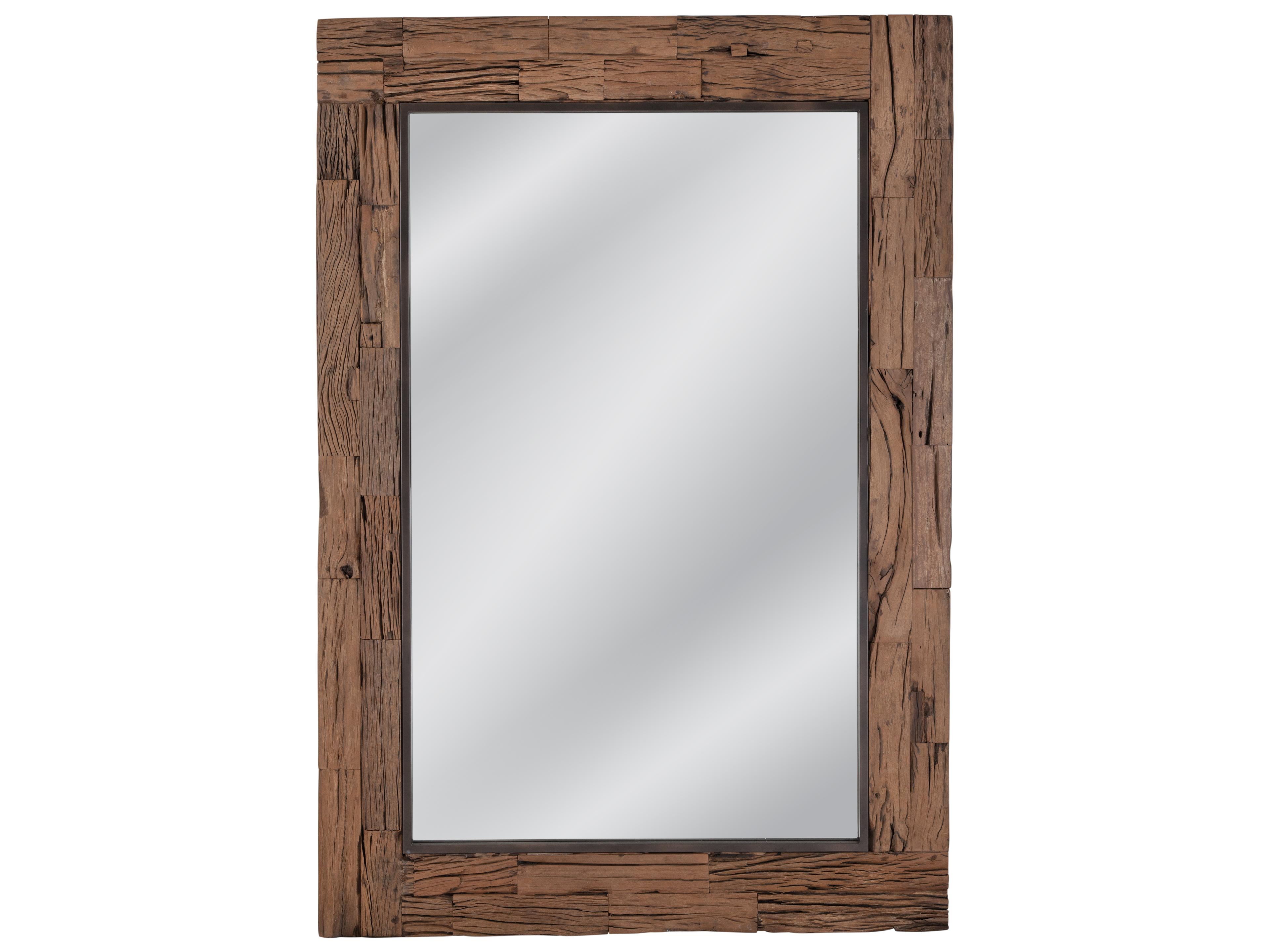 Bassett Mirror Rustic Rectangular Floor Mirror