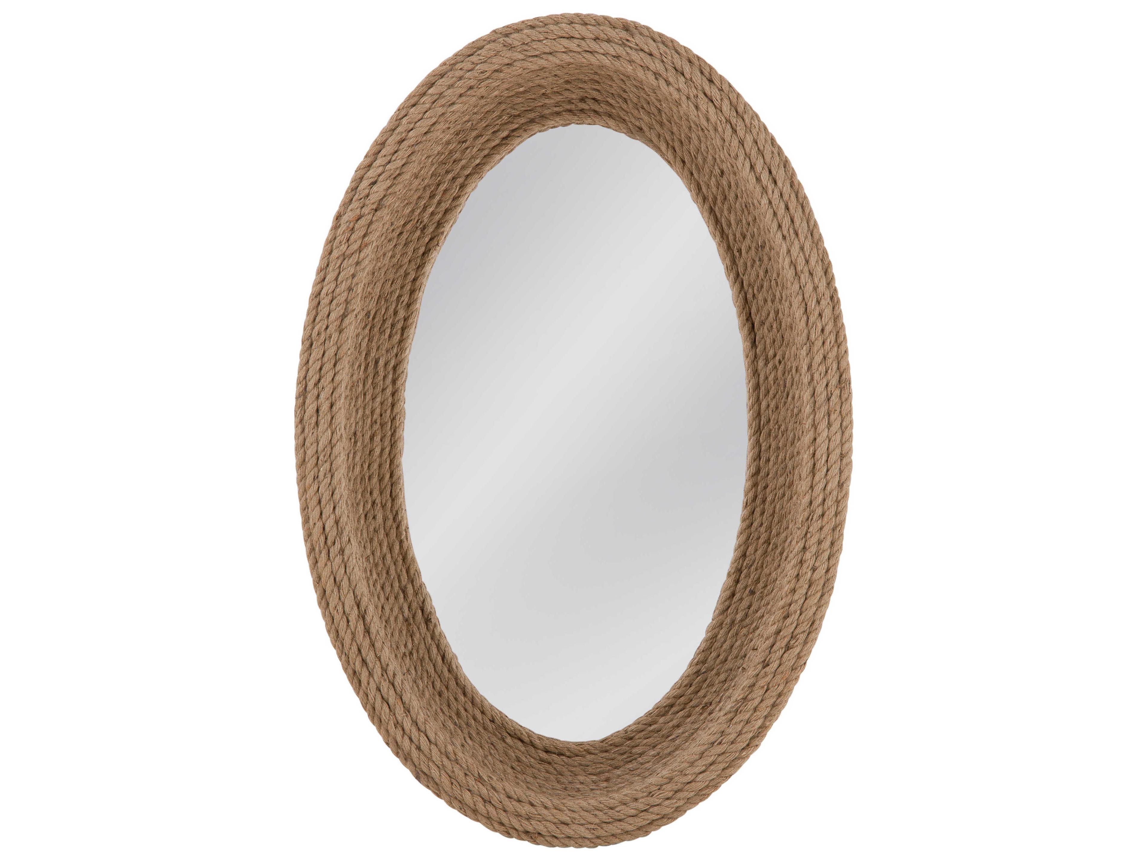 Bassett Mirror Ragatta Brown Wall Oval