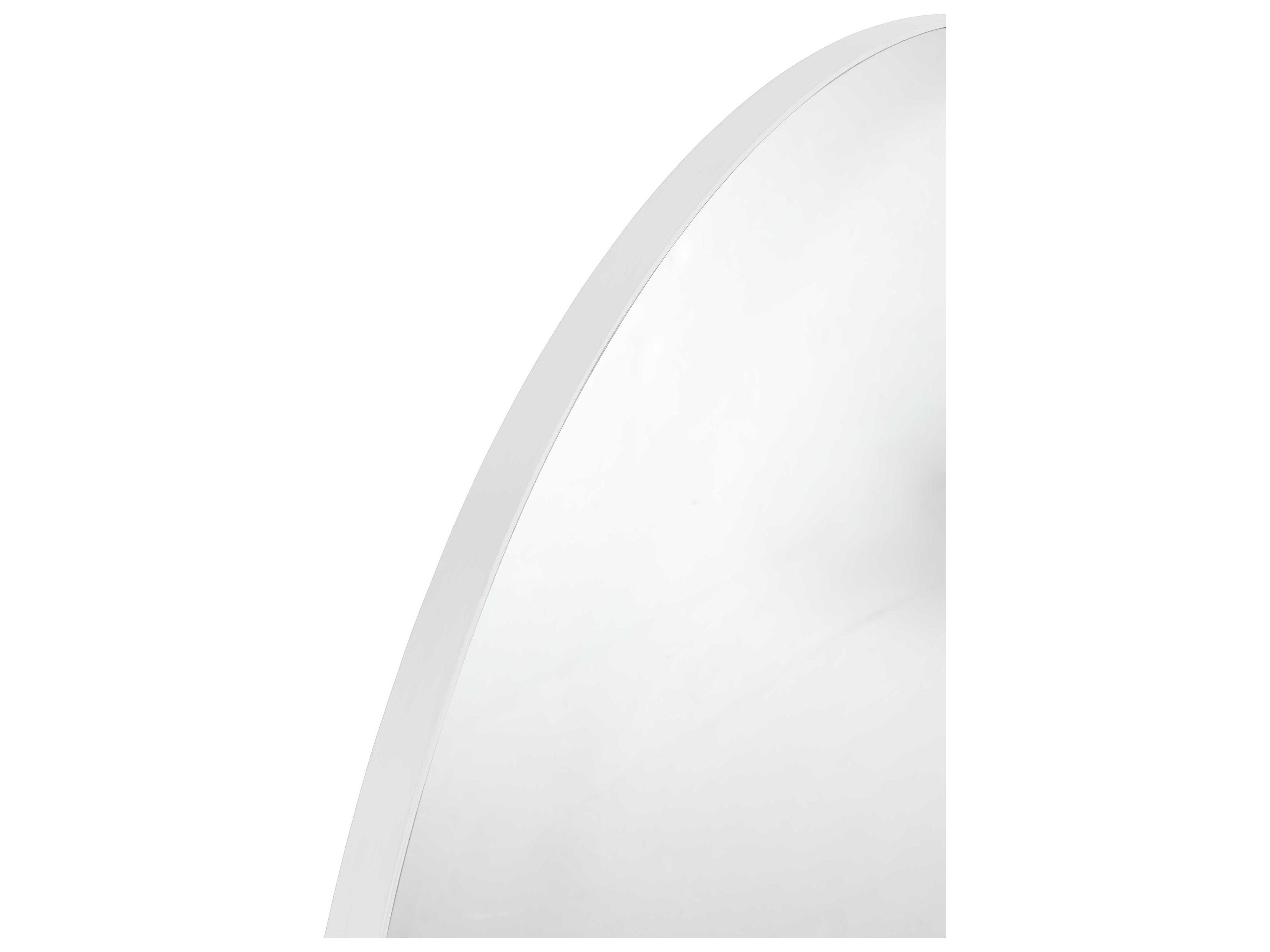 Bassett Mirror Eltham White Wall Round