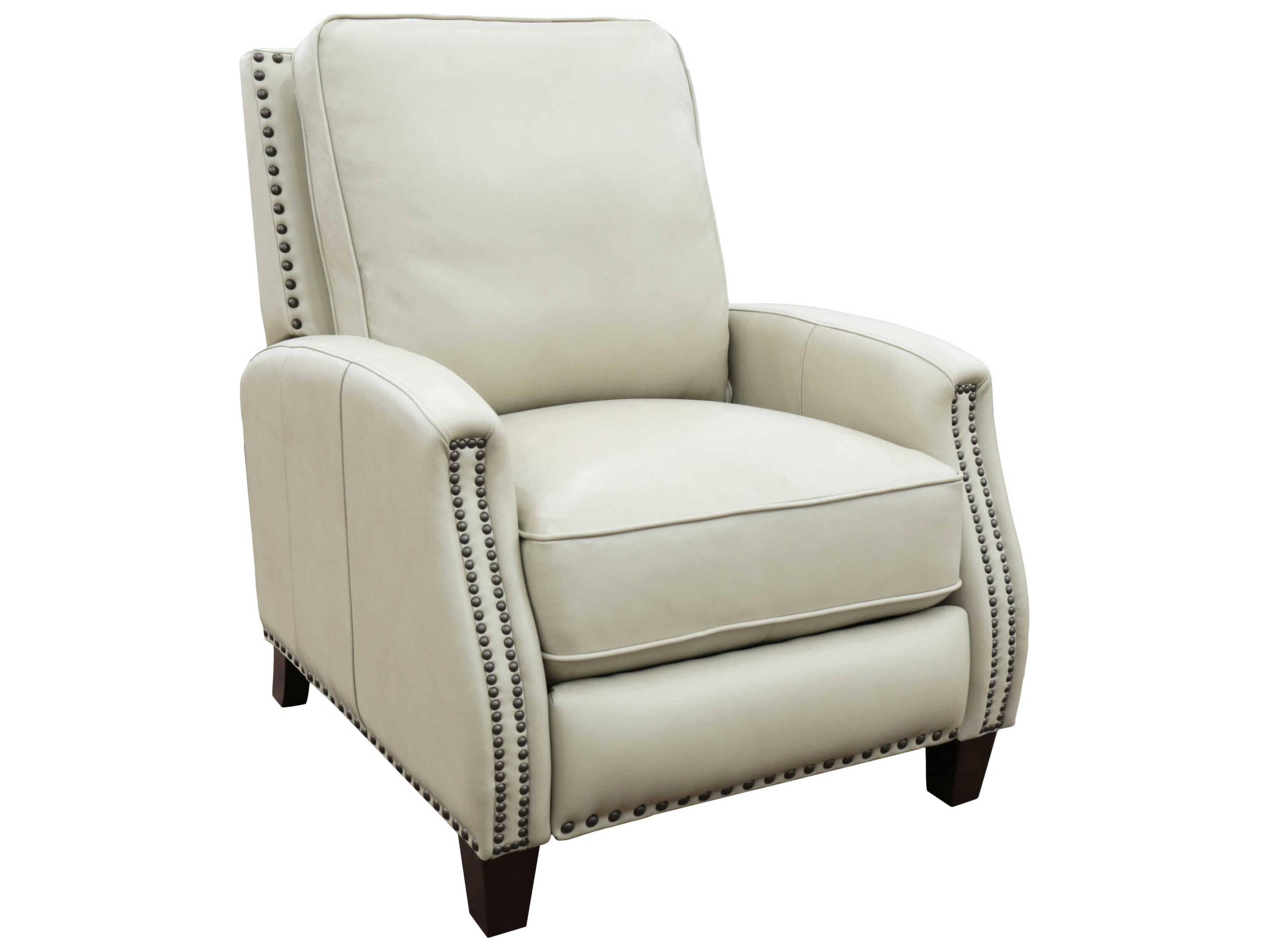 Barcalounger Vintage Melrose Shoreham Cream Leather Recliner