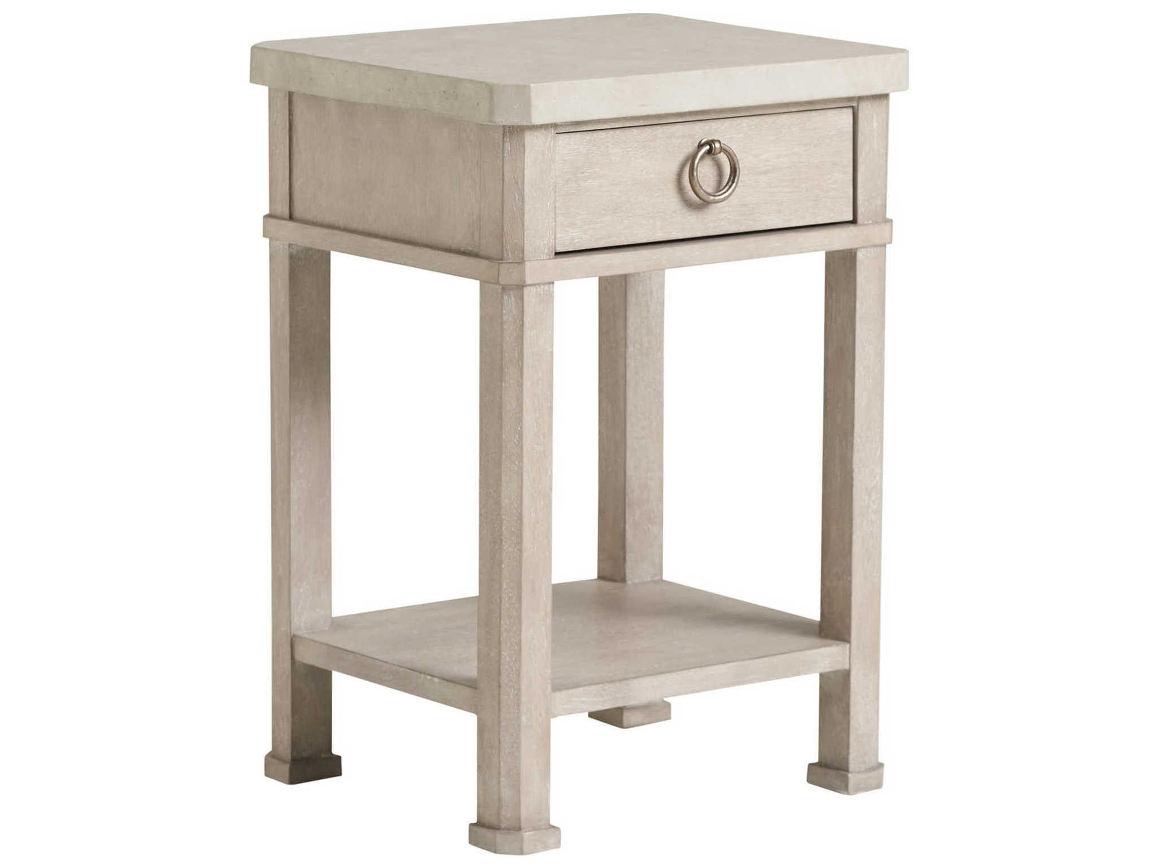 Barclay Butera Malibu Escondido 1-Drawer Brown Nightstand