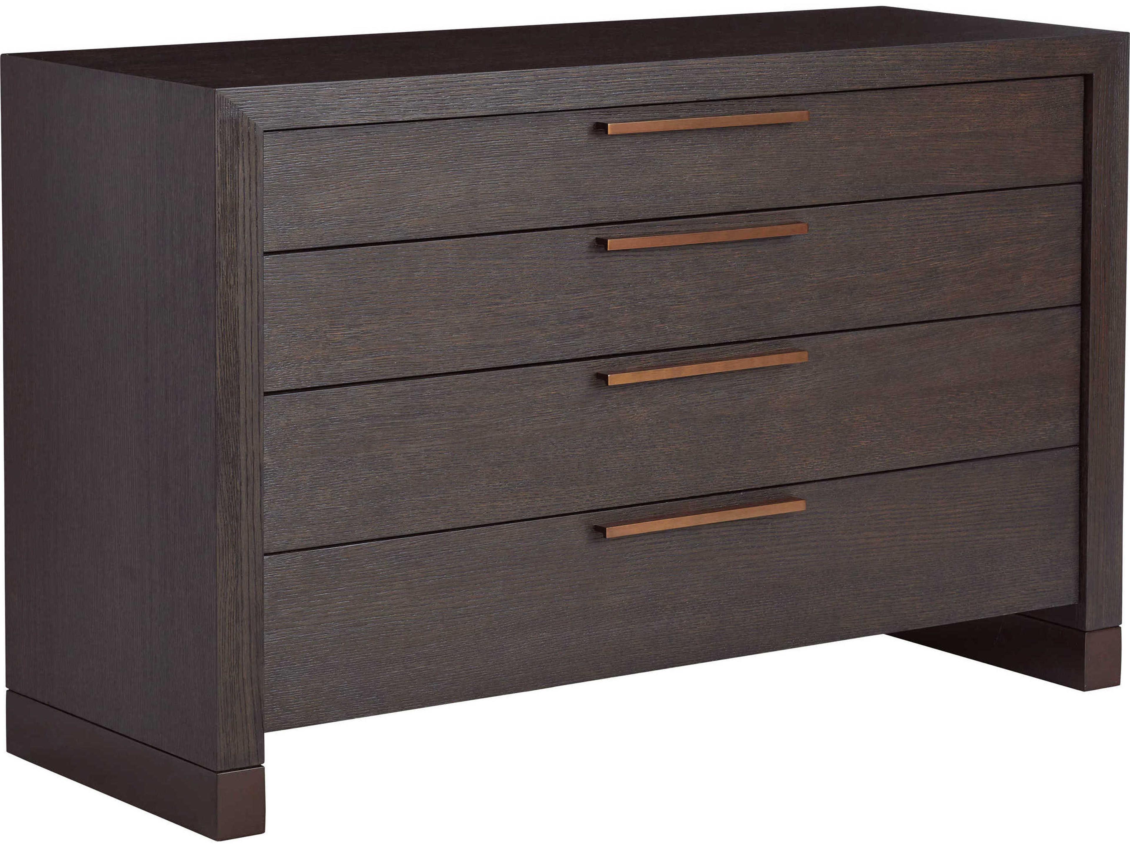 Barclay Butera Park City Bridgewater 4-Drawers Brown Dresser