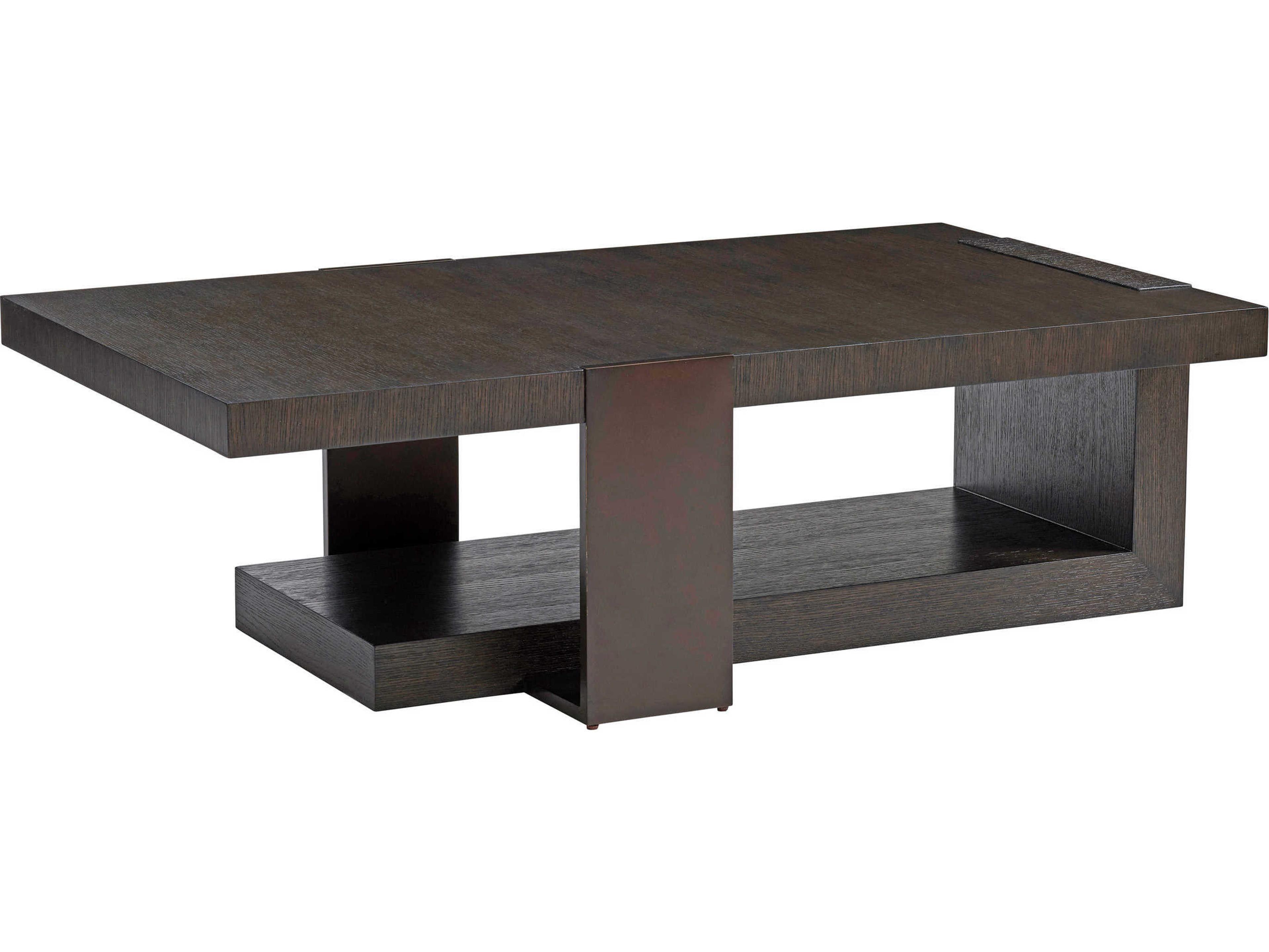 Barclay Butera Park City Quarry Rectangular Wood Cocktail Table