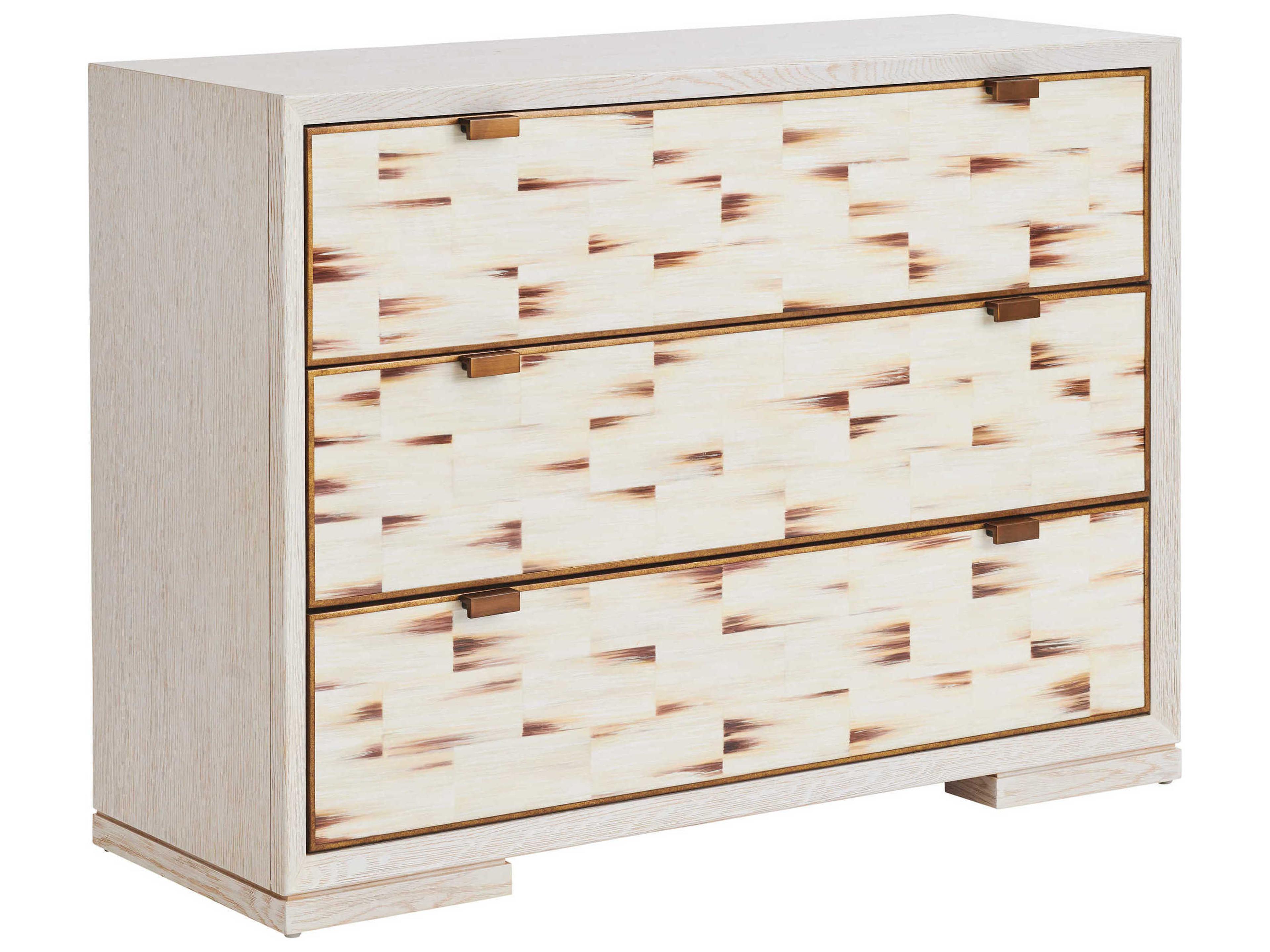 Barclay Butera Carmel Dry Creek 3-Drawers White Accent Chest