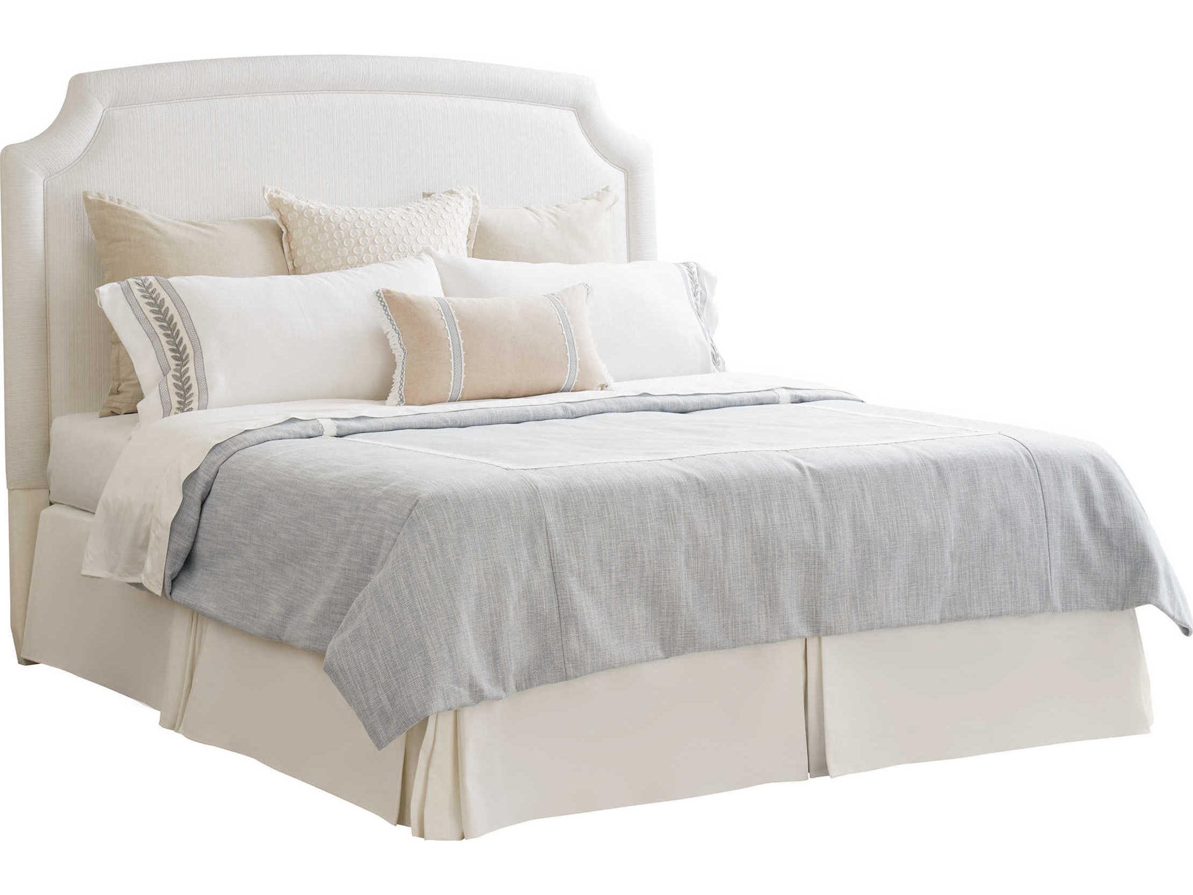 Barclay Butera Laguna White Tides King Headboard