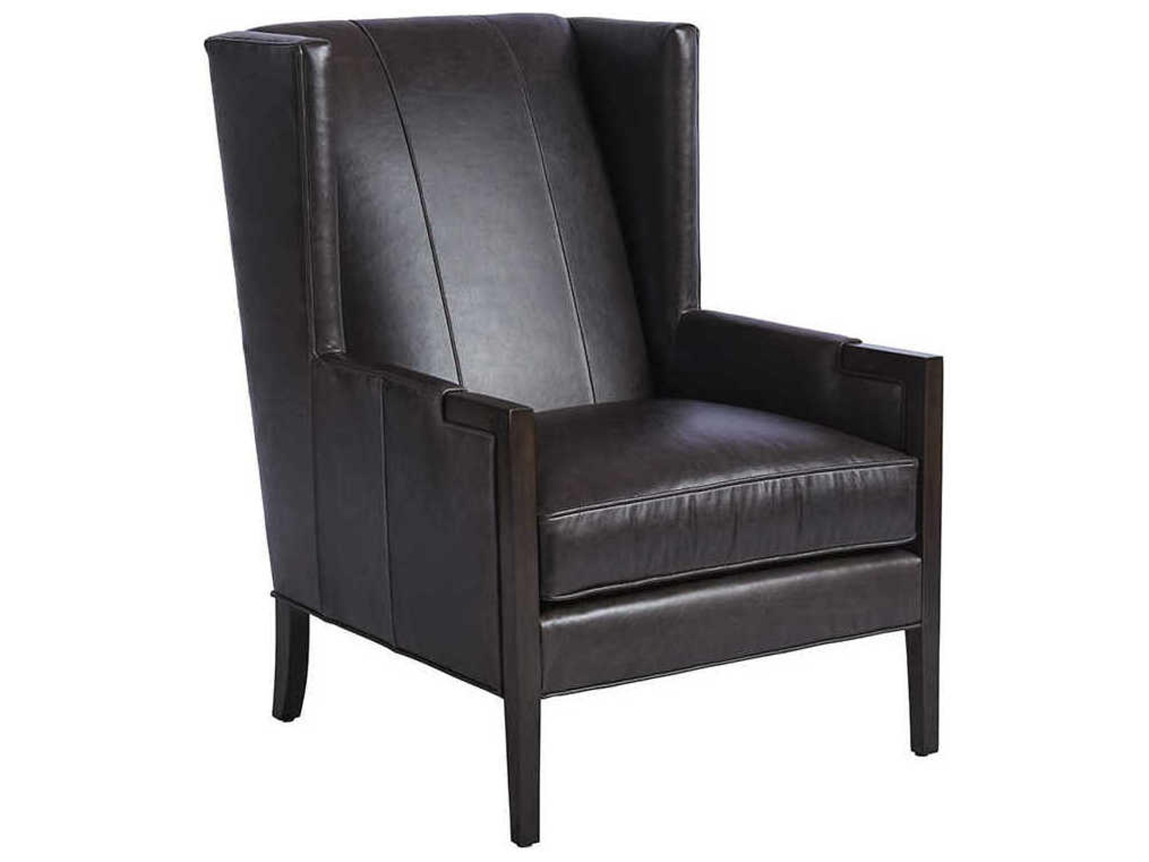 Upholstery Stratton Leather Accent Chair