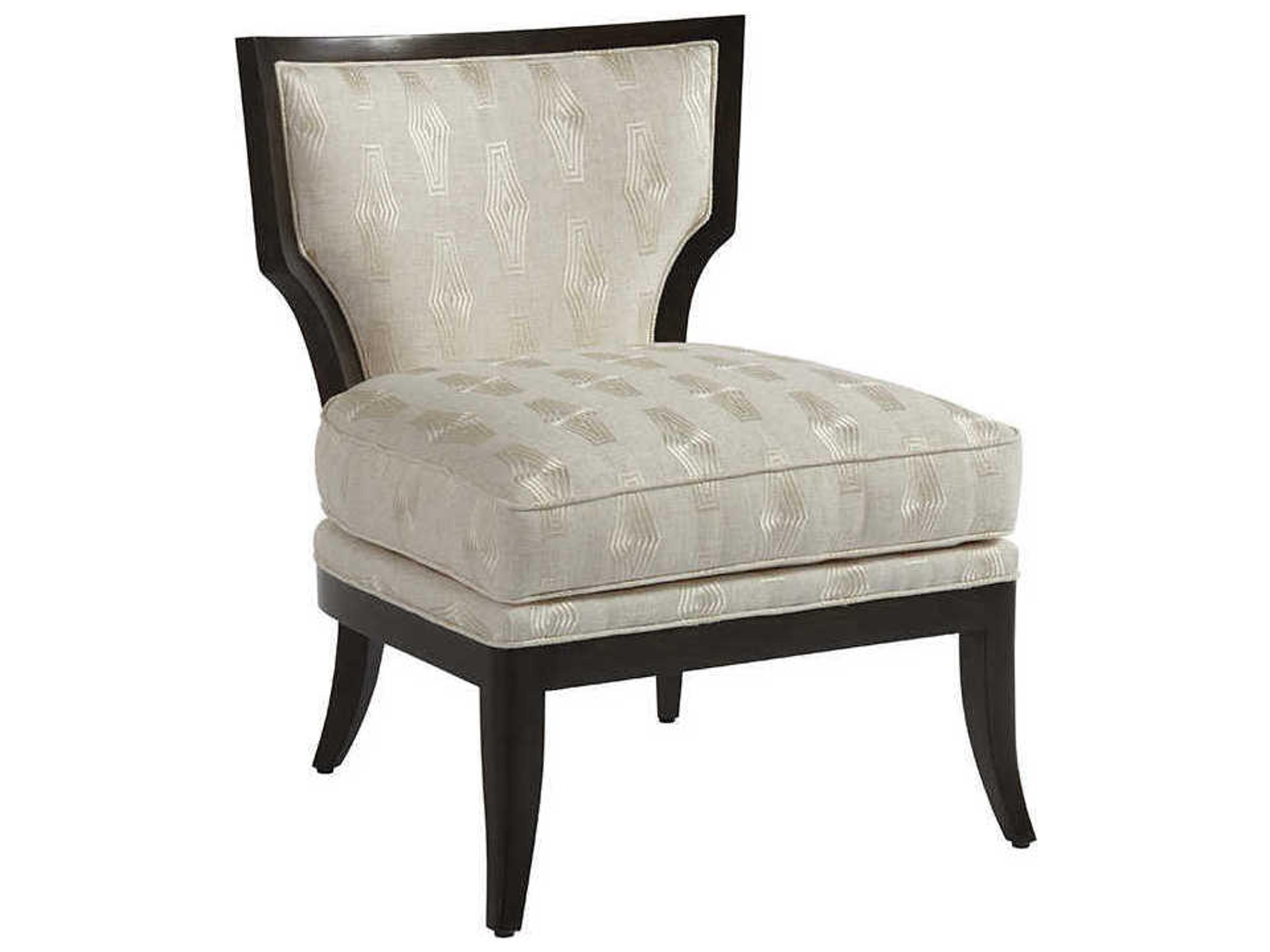 Upholstery Halston Beige Fabric Accent Chair