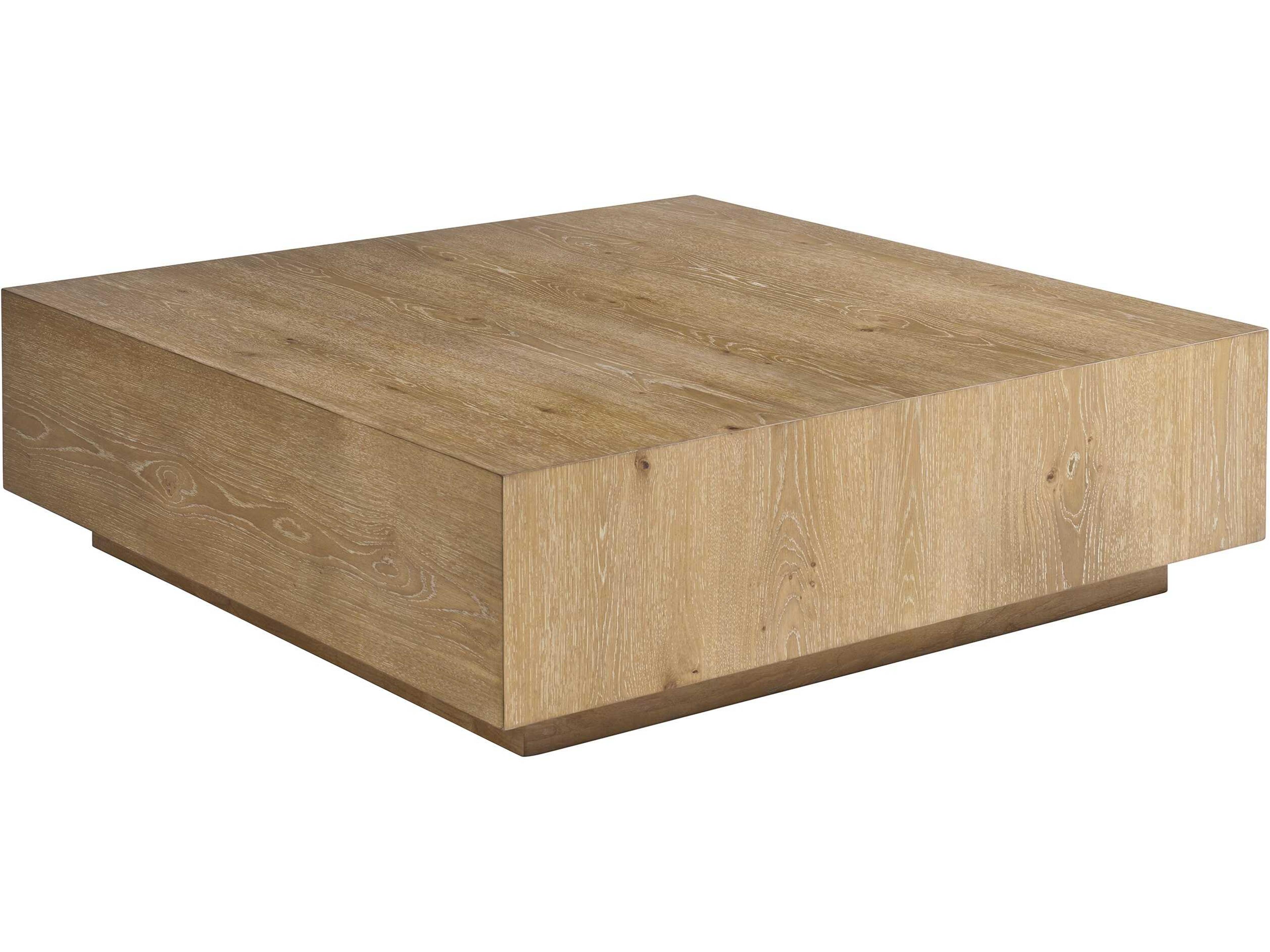 Barclay Butera Montecito Danielson Square Wood Coffee Table