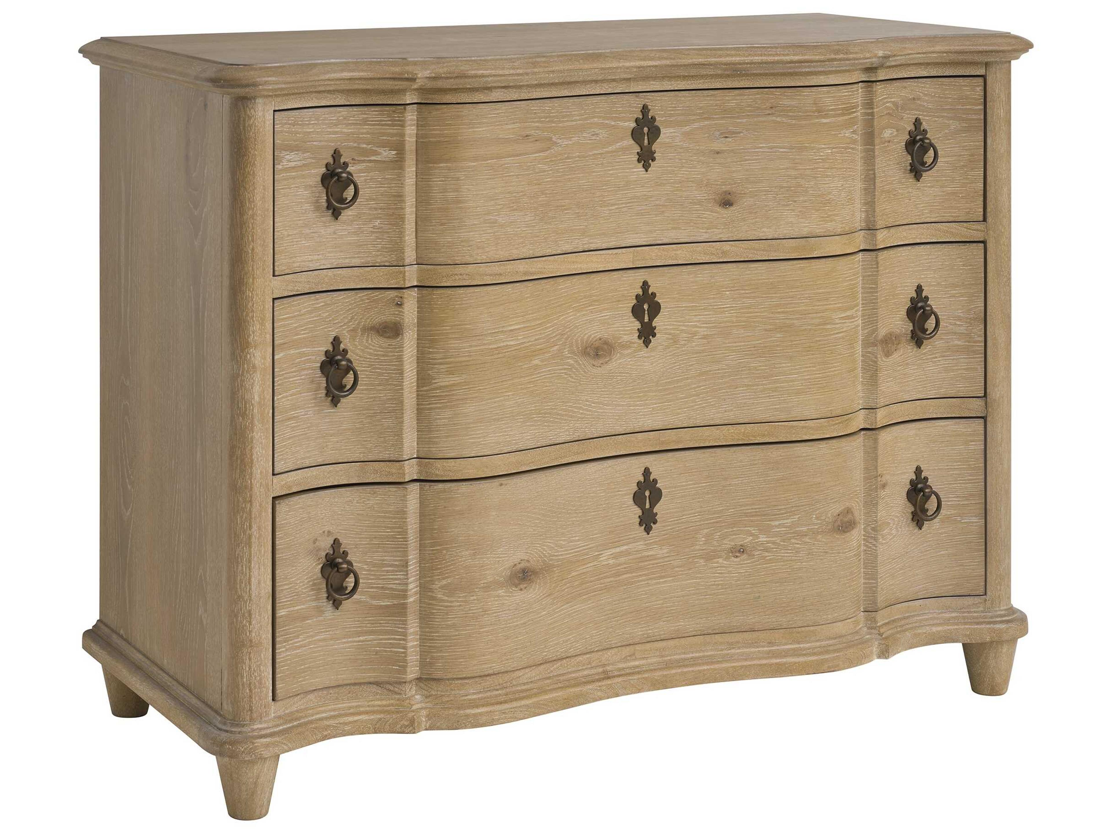 Barclay Butera Montecito Camino Oak Wood Accent Chest