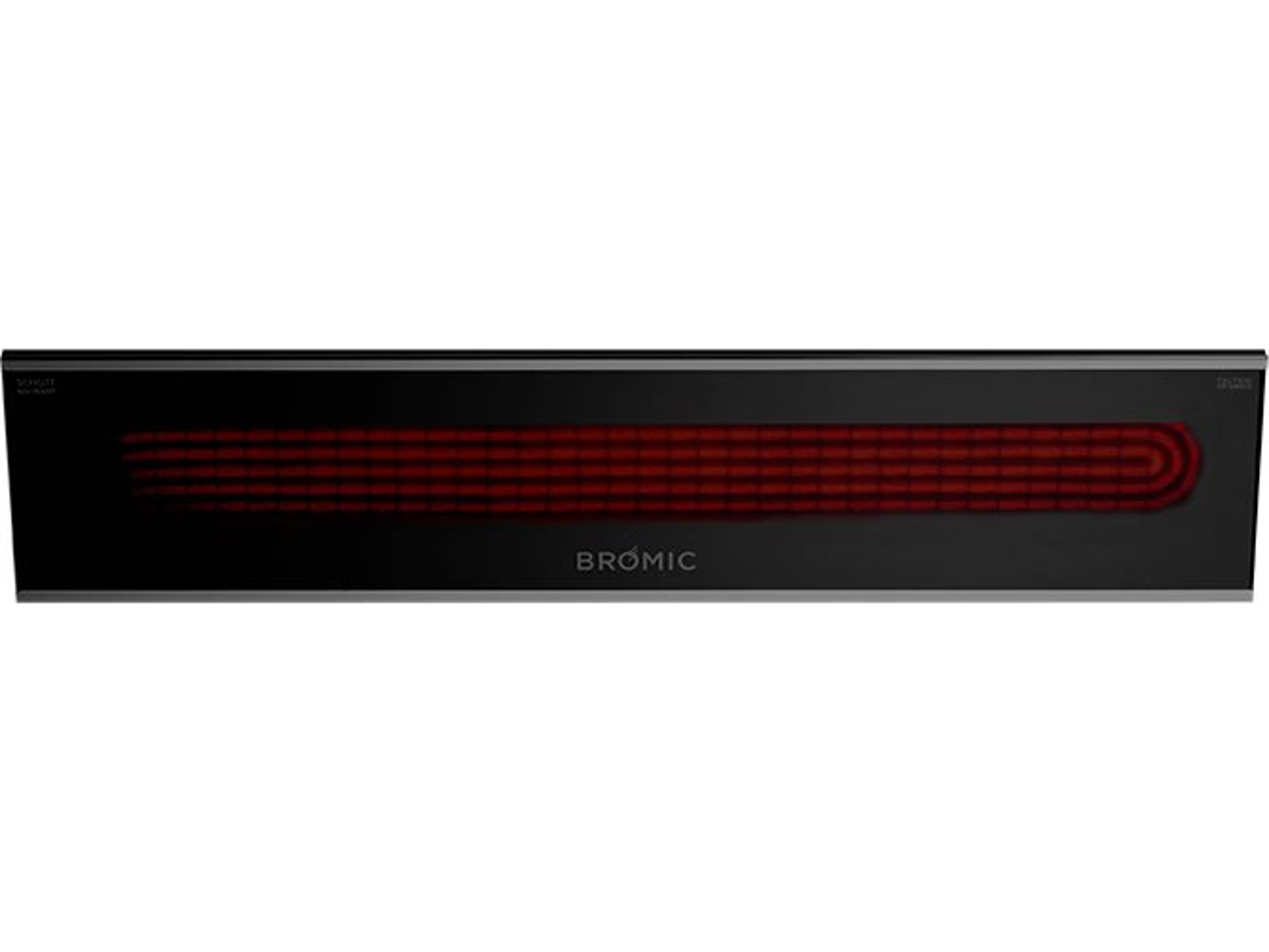 Bromic Heating Electric Platinum Smart Heat Black 3400 Watt Mounted Patio Heater