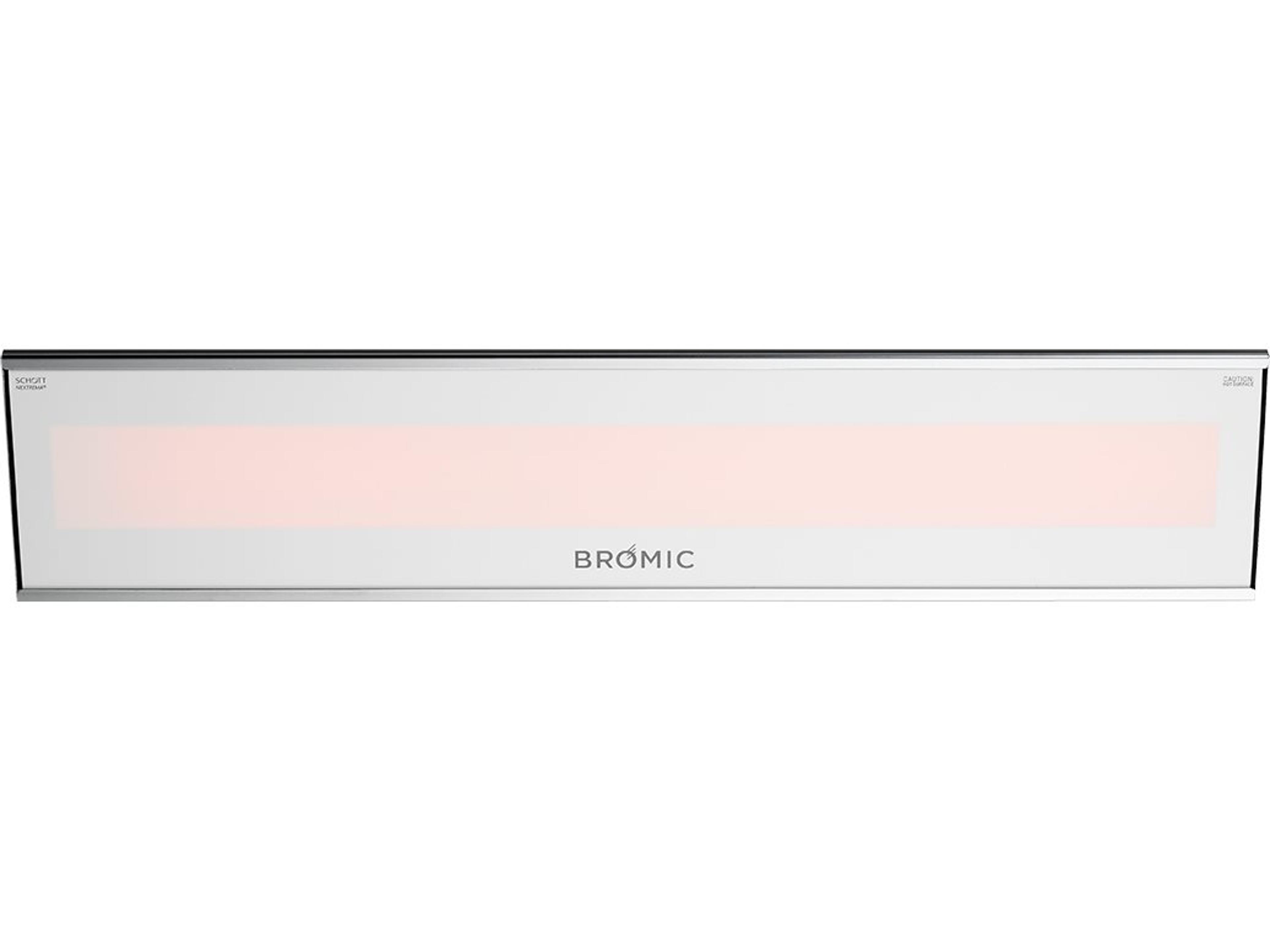 Bromic Heating Platinum Smart-Heat White 3400 Watts Electric Outdoor Heater