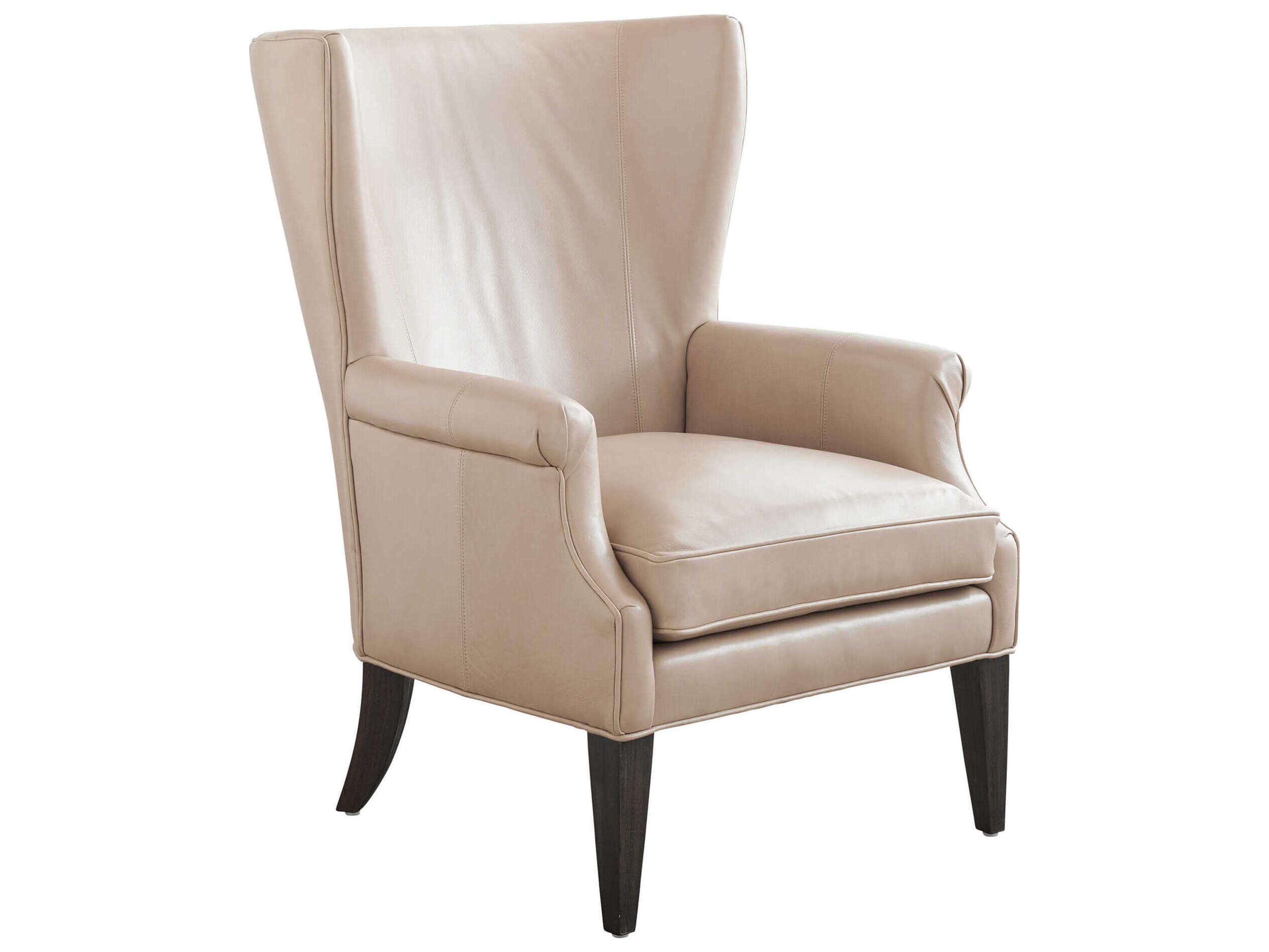 Upholstery Newton Leather Accent Chair