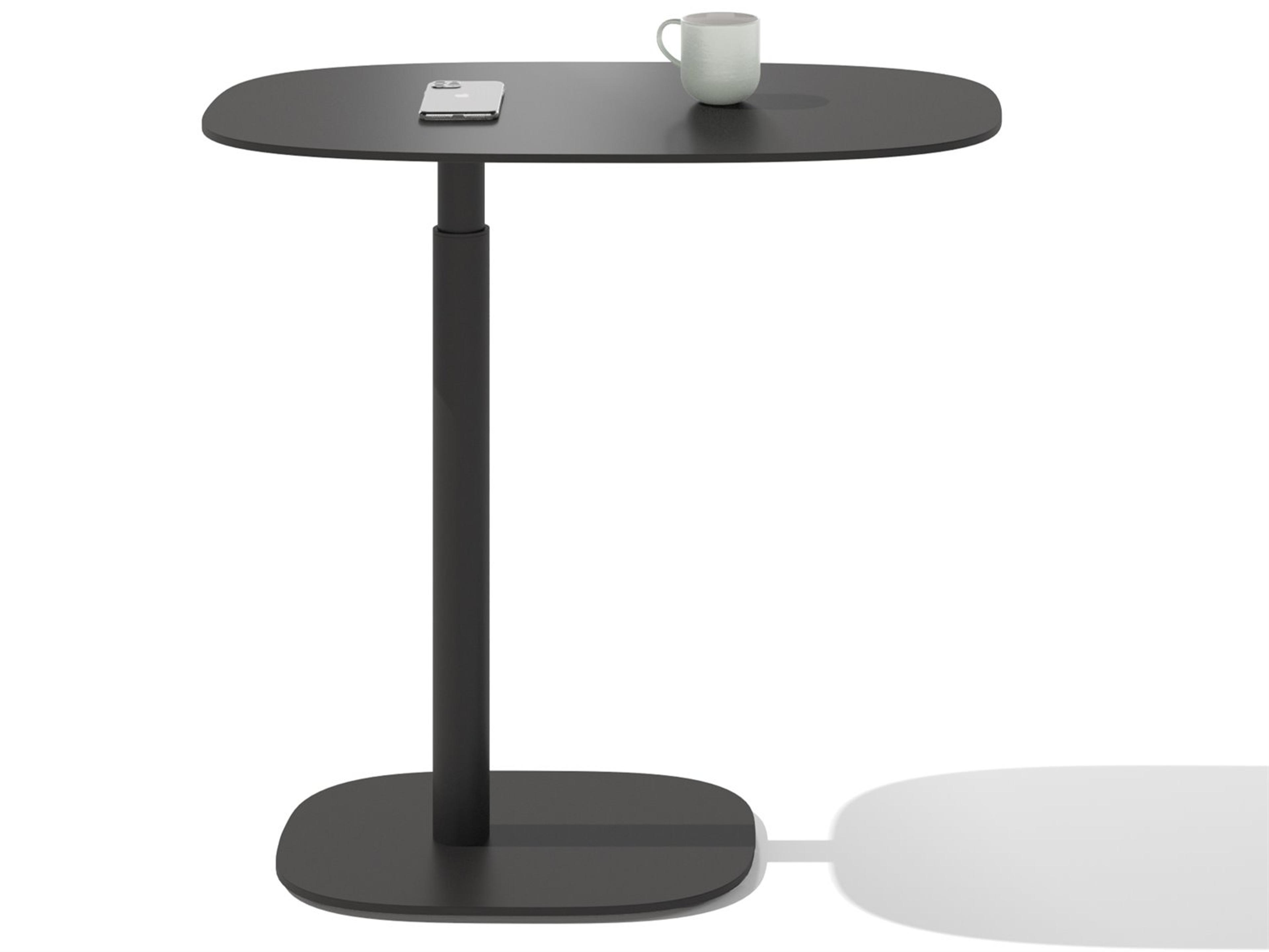 BDI Serif Laptop Stand Pepper Black Desk