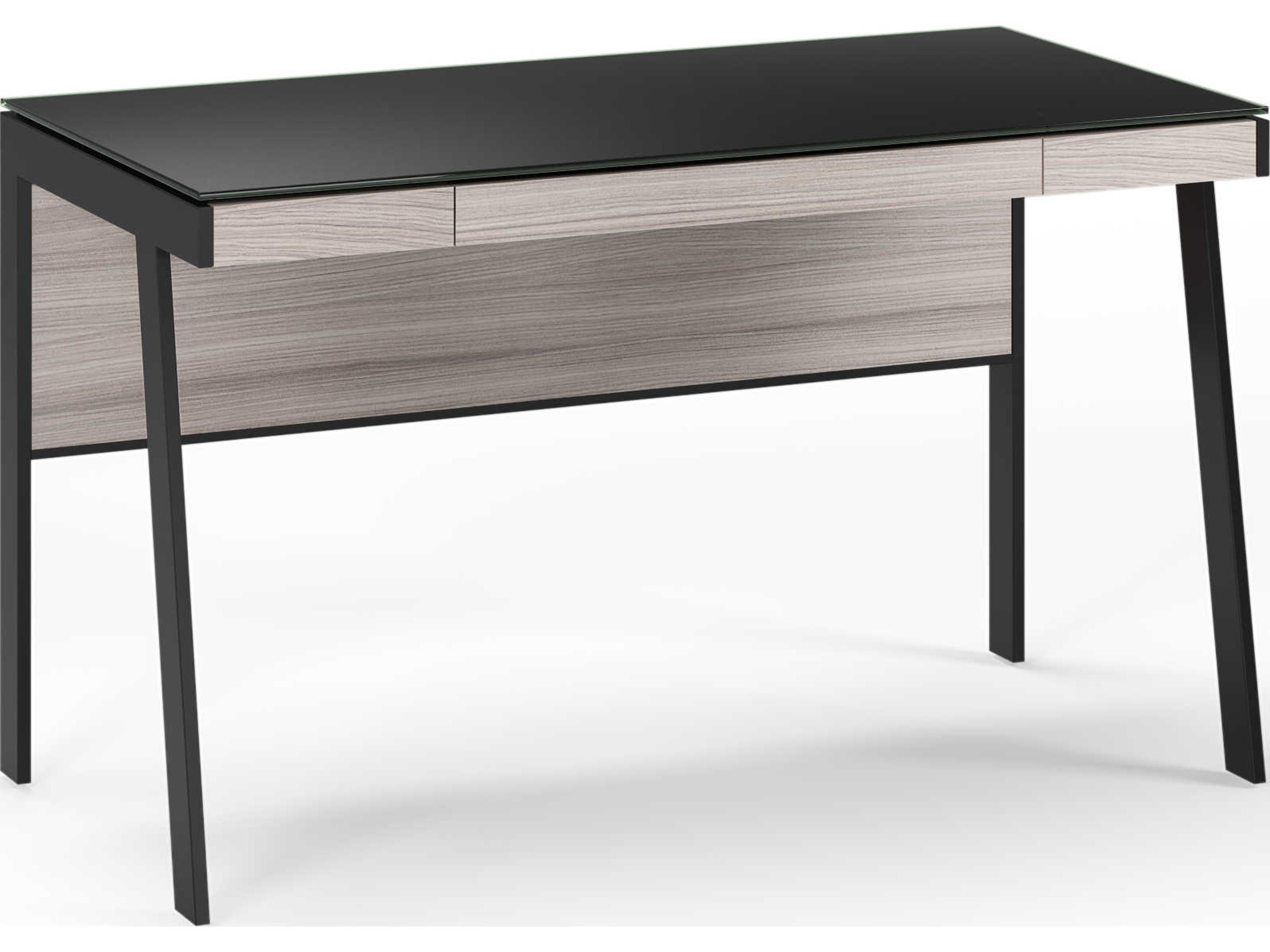 Sigma Strata Black Secretary Desk