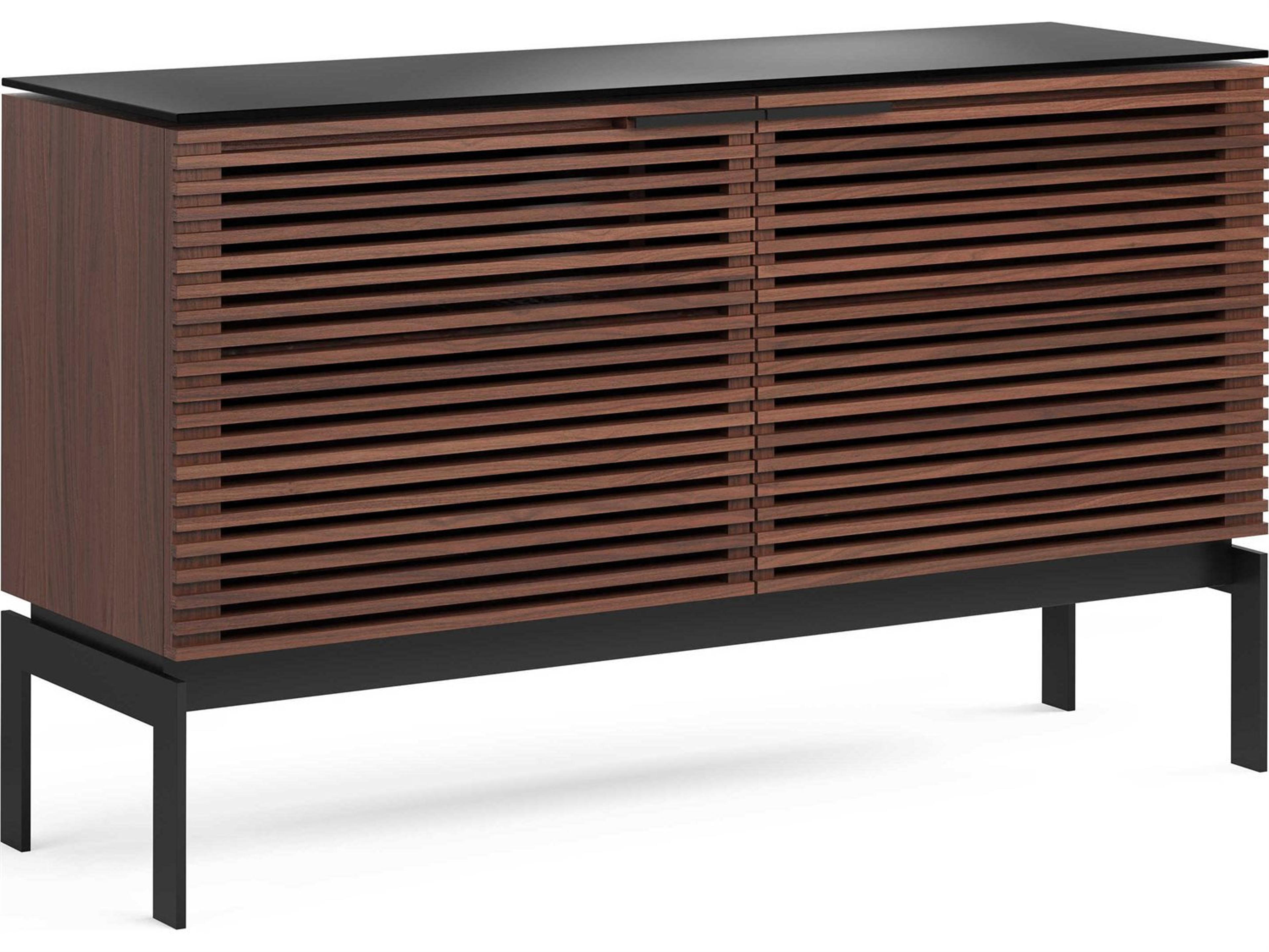 BDI Corridor 50" Hardwood Chocolate Stained Walnut Media Console