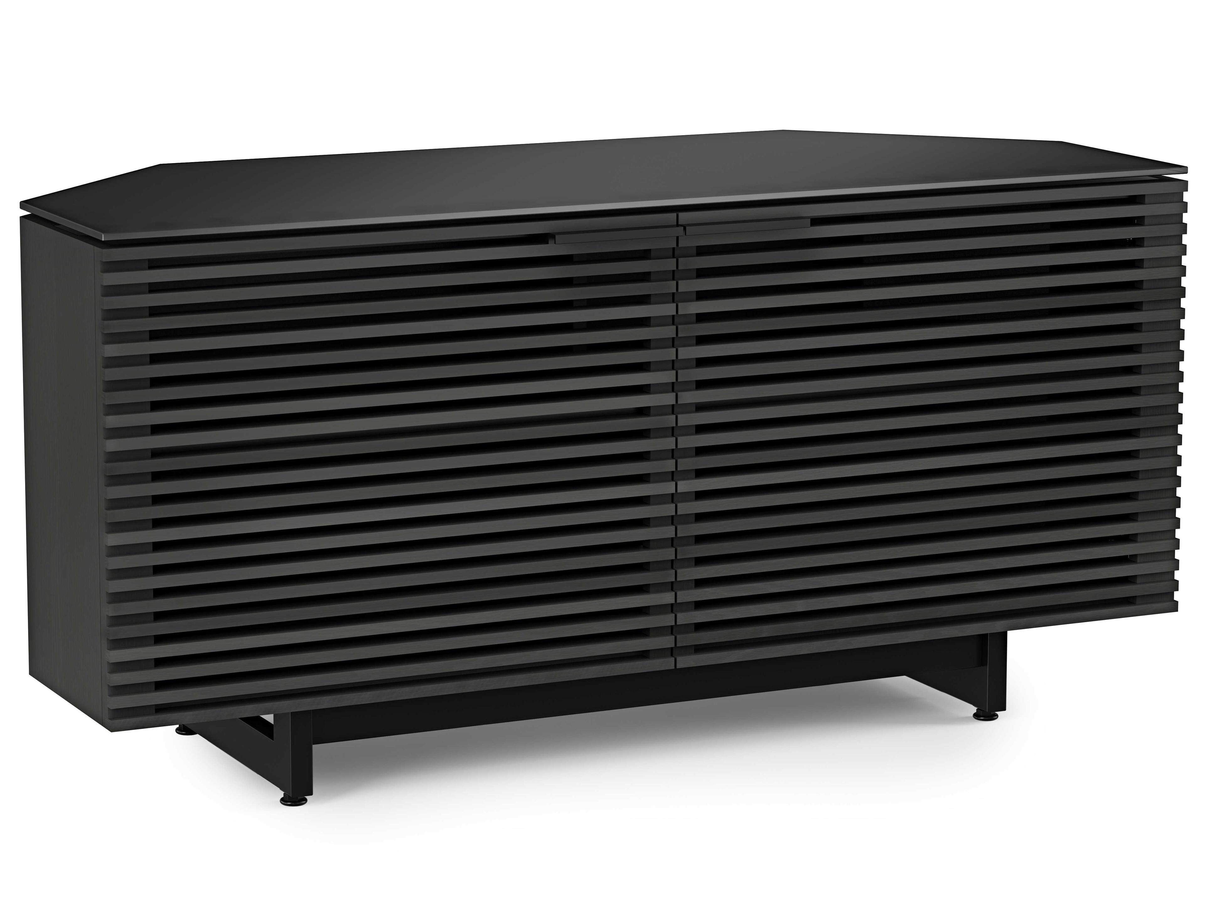 BDI Corridor 50" Hardwood Charcoal Stained Ash Media Console