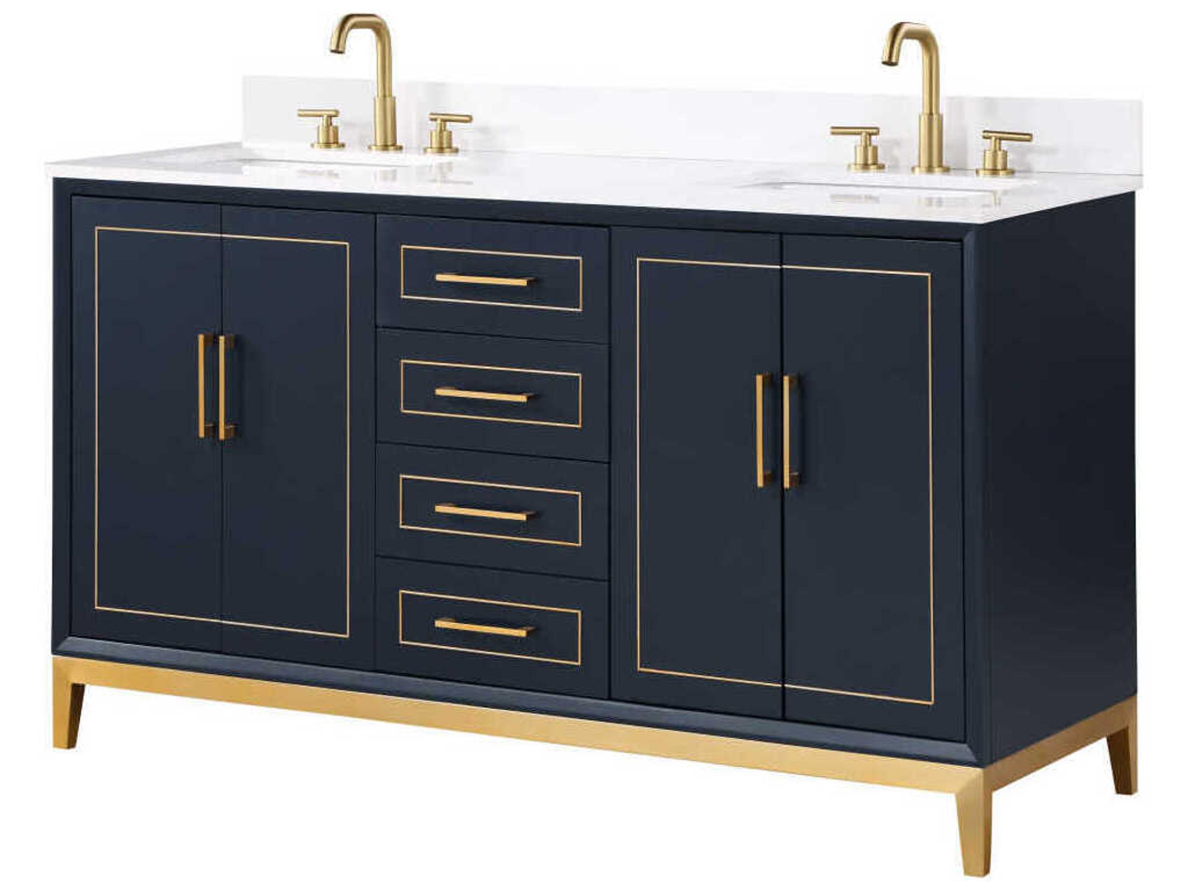 Gracie 60" Pacific Blue Vanity