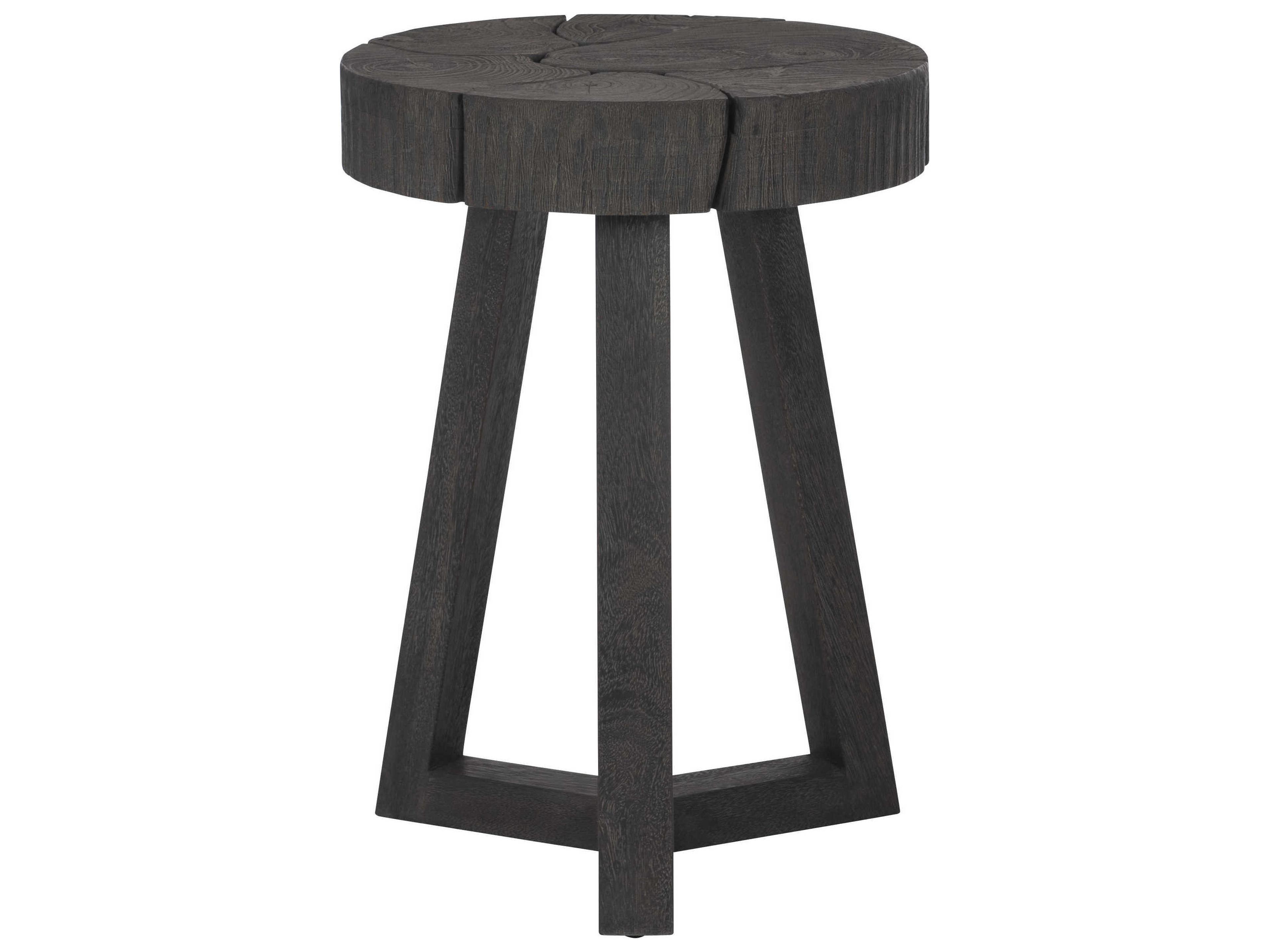 Bernhardt Lanita Round Wood Accent Table