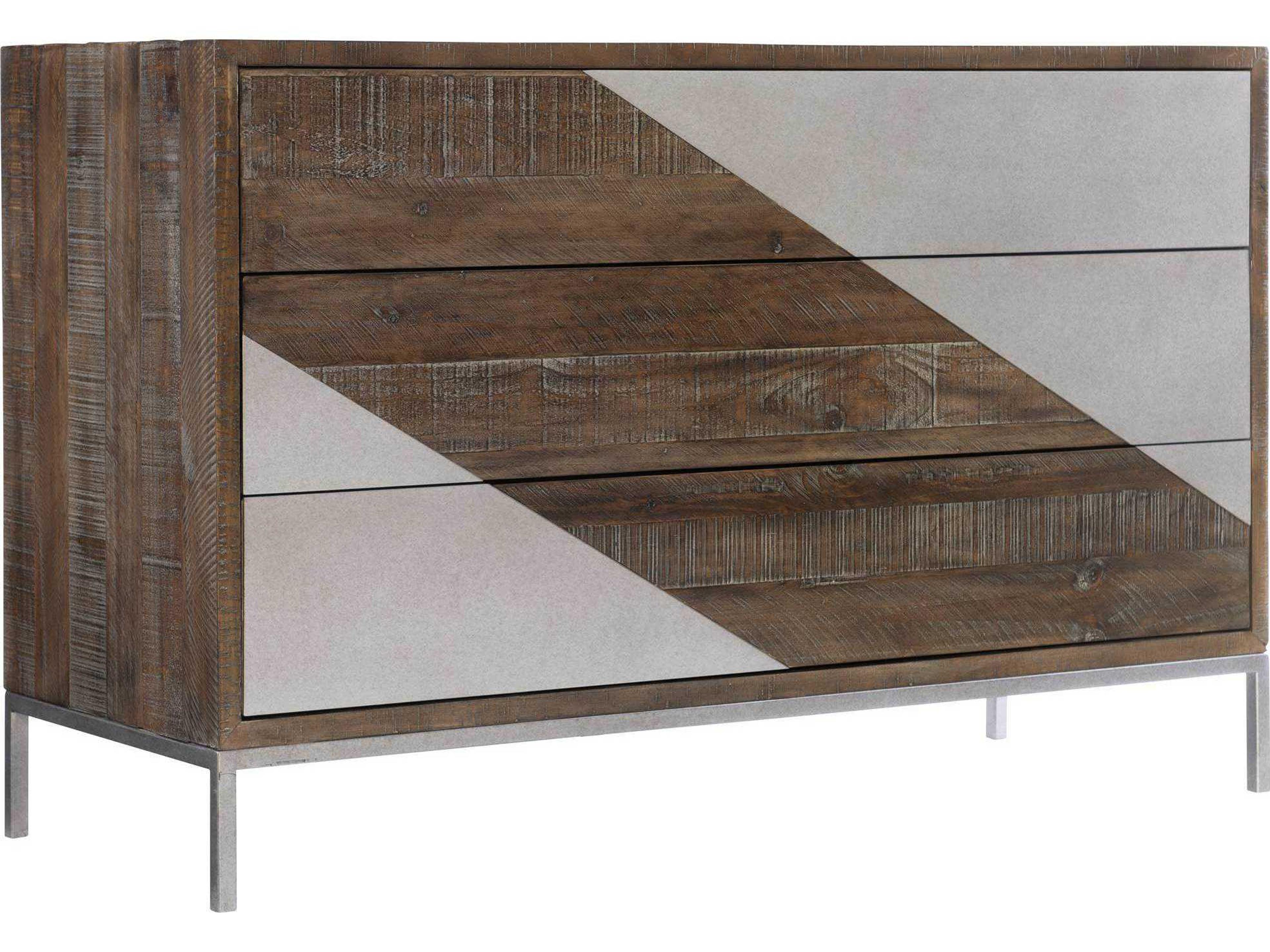 Bernhardt Logan Square Eastman 3-Drawers Solid Wood Dresser
