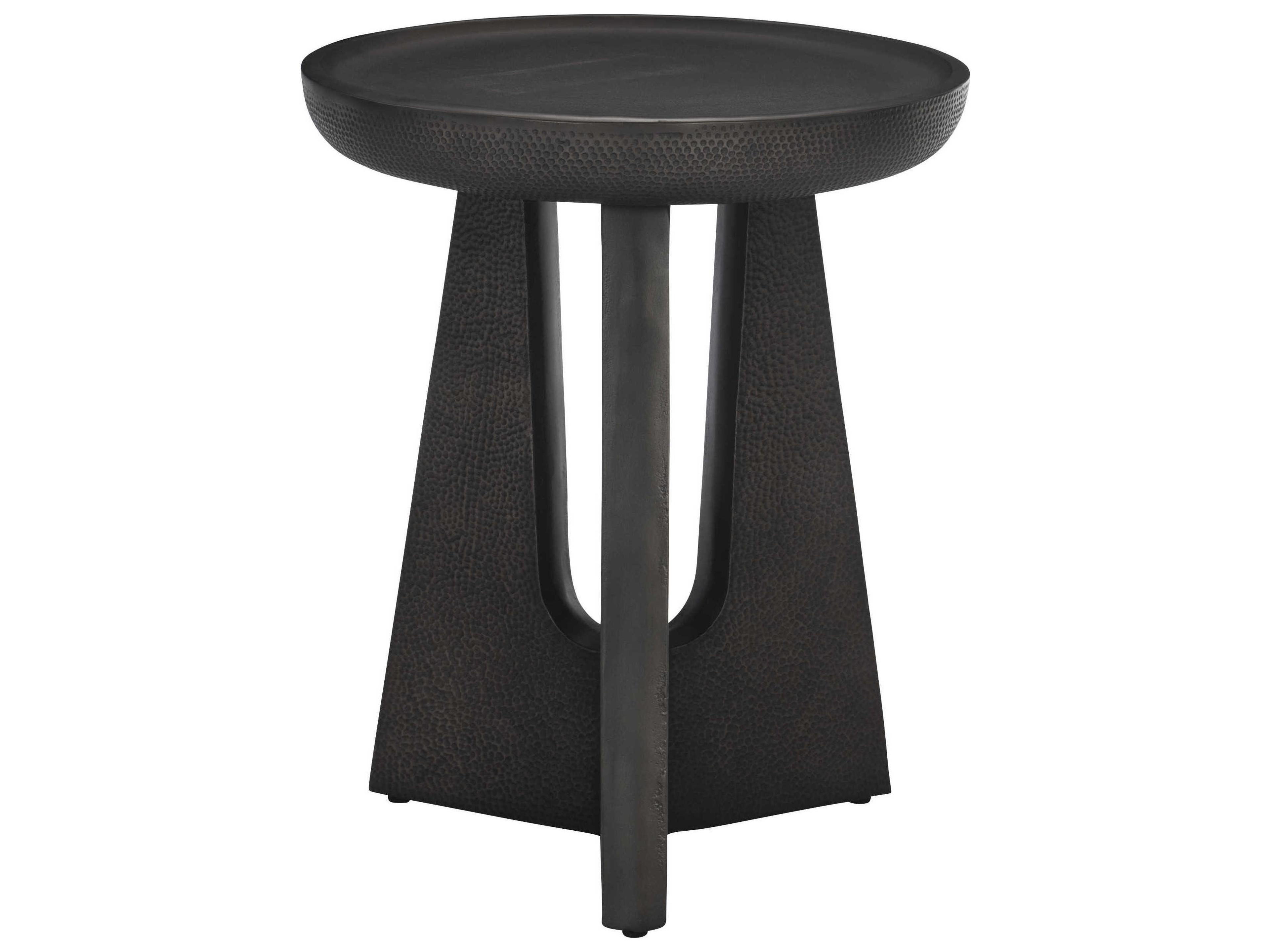 Bernhardt Nala Round Metal End Table