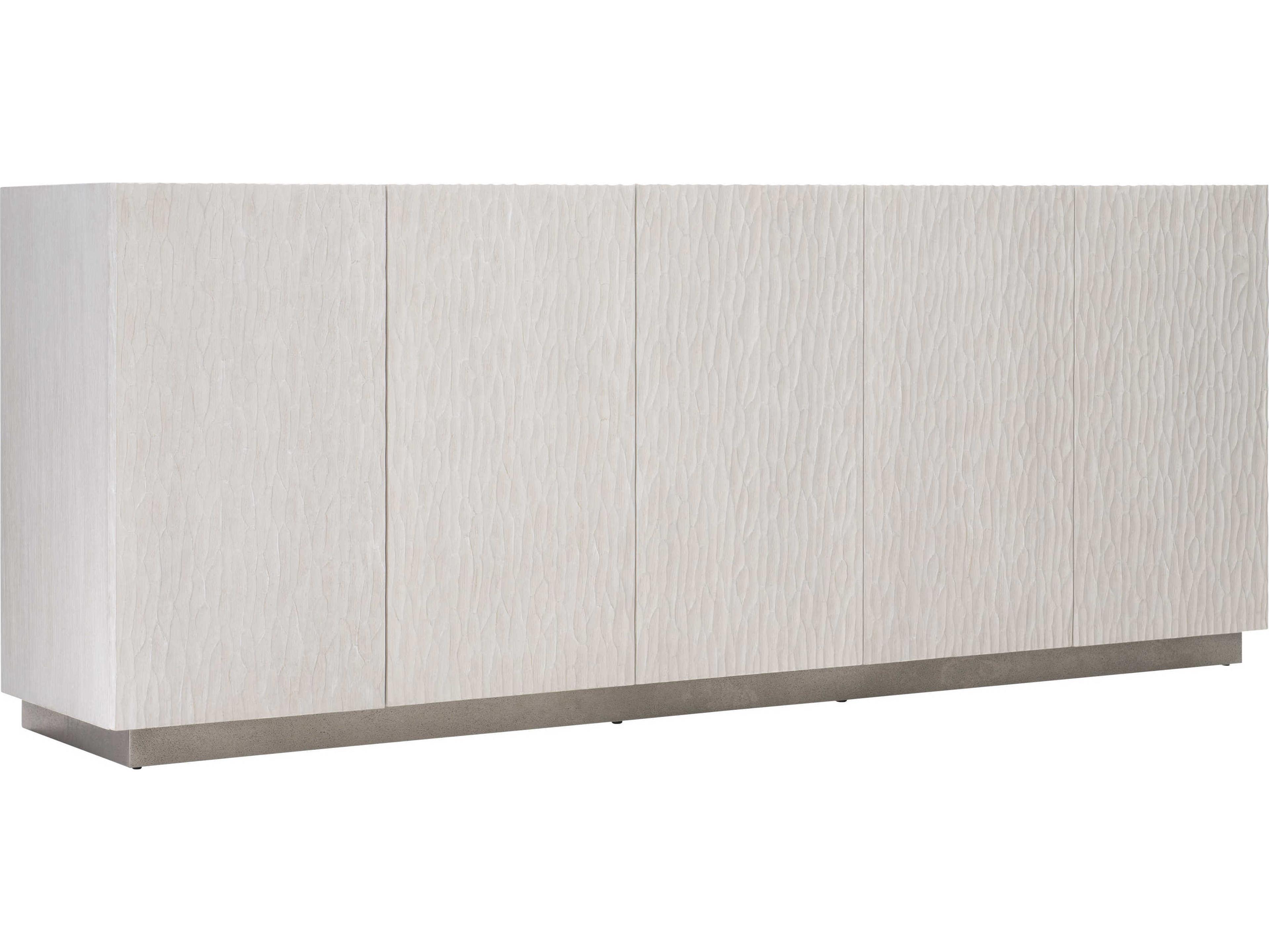 Bernhardt Solaria 80" Oak Wood Entertainment Credenza