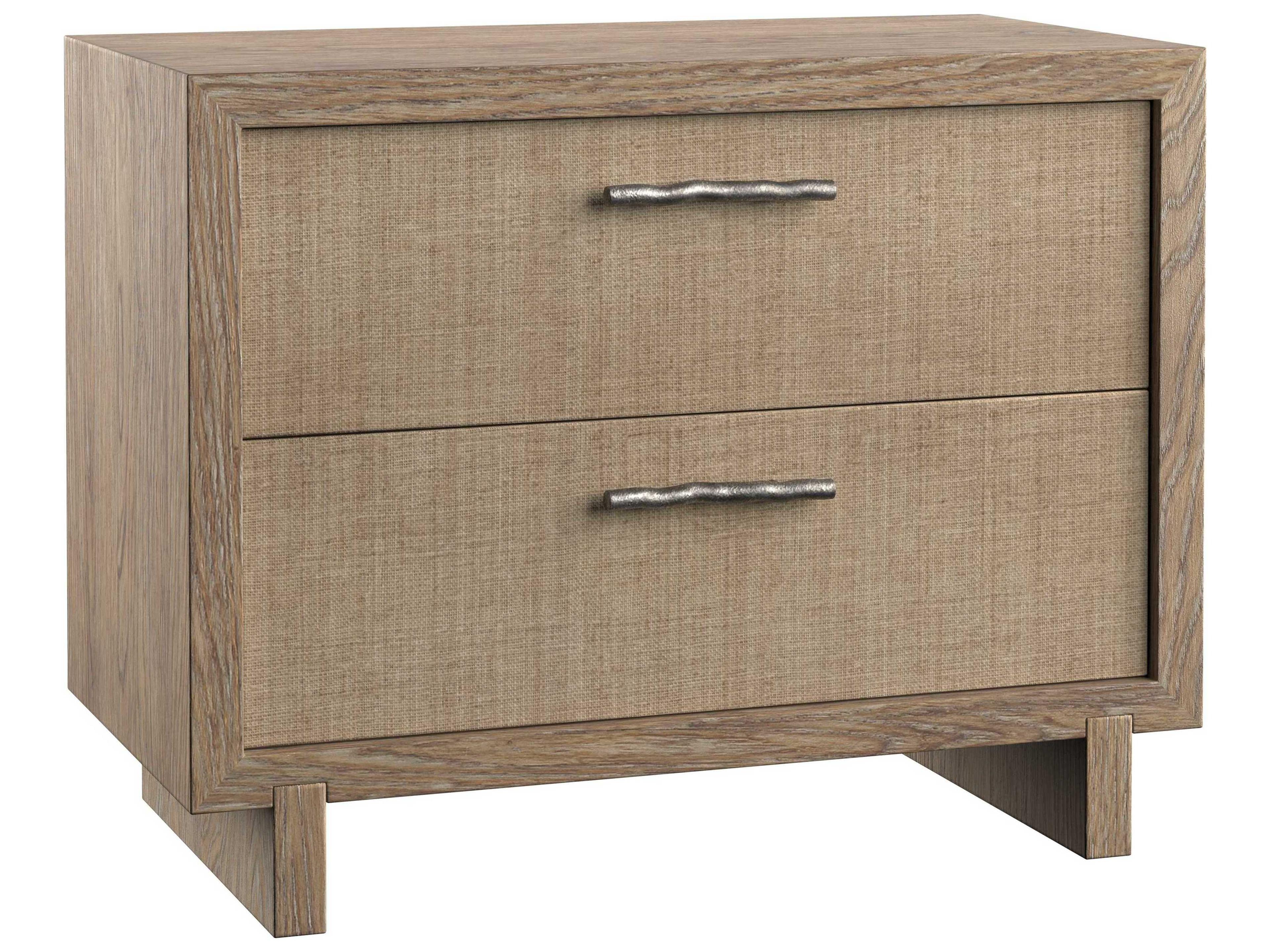Bernhardt Casa Paros 2-Drawers Brown Nightstand