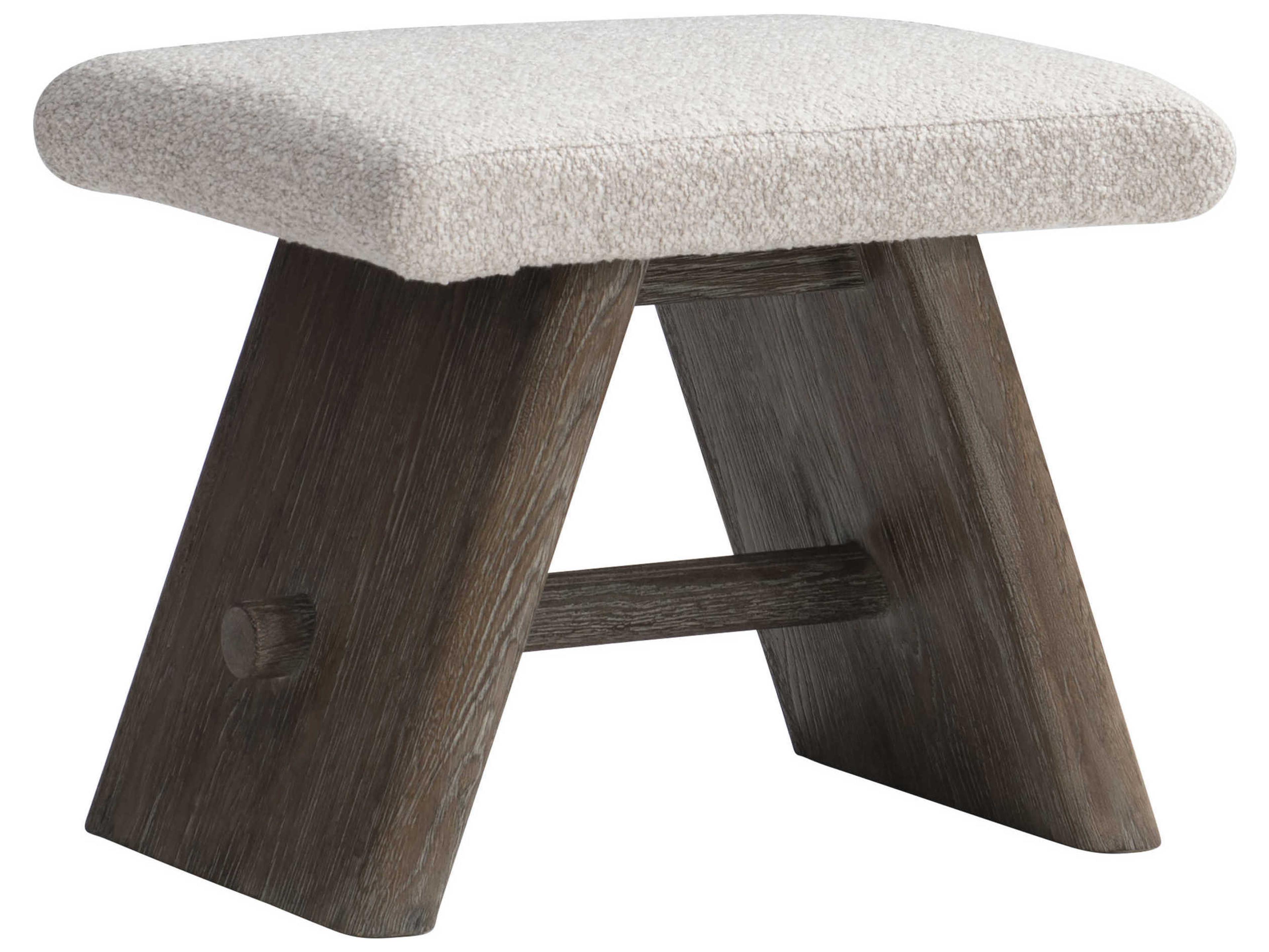 Bernhardt Casa Paros Playa Brown Upholstered Accent Bench