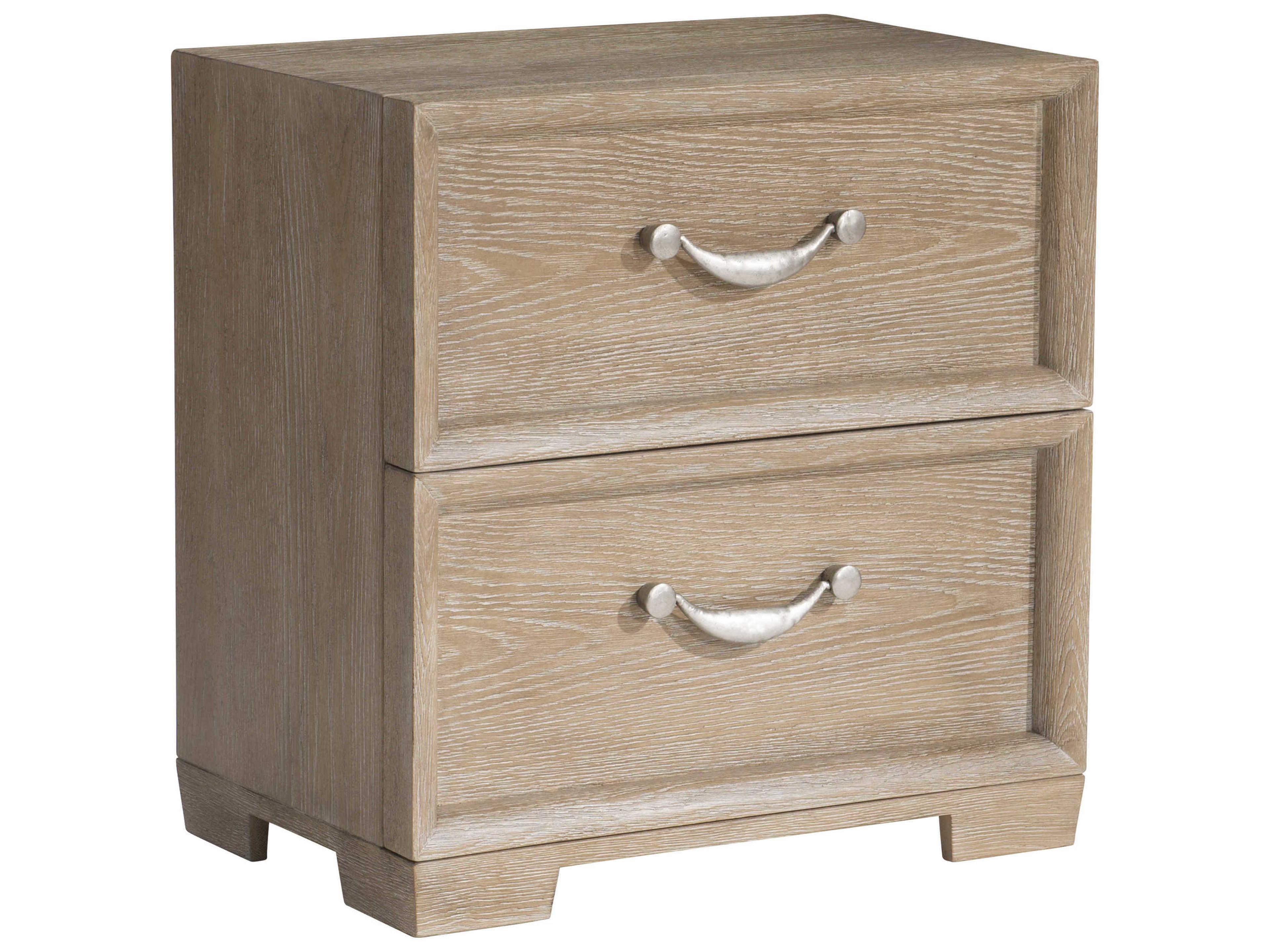 Bernhardt Aventura 2-Drawers Brown Nightstand