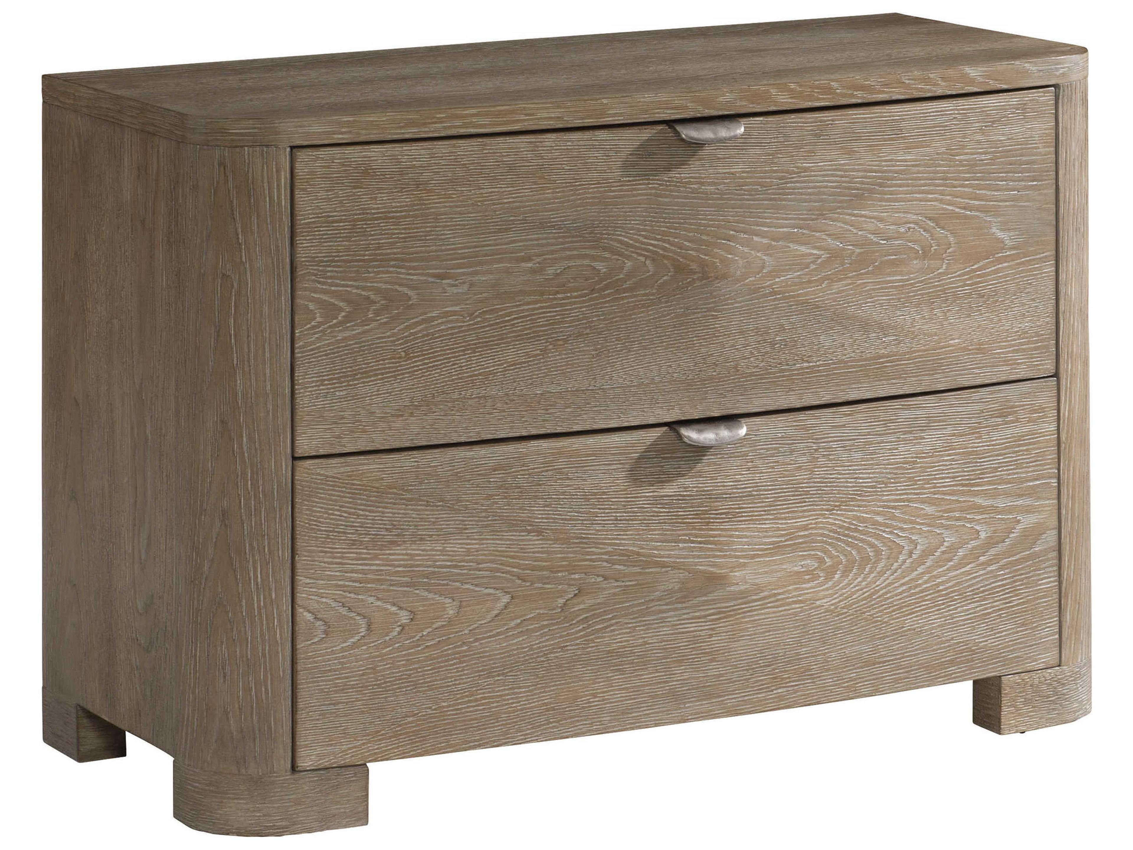 Bernhardt Aventura 2-Drawers Brown Nightstand