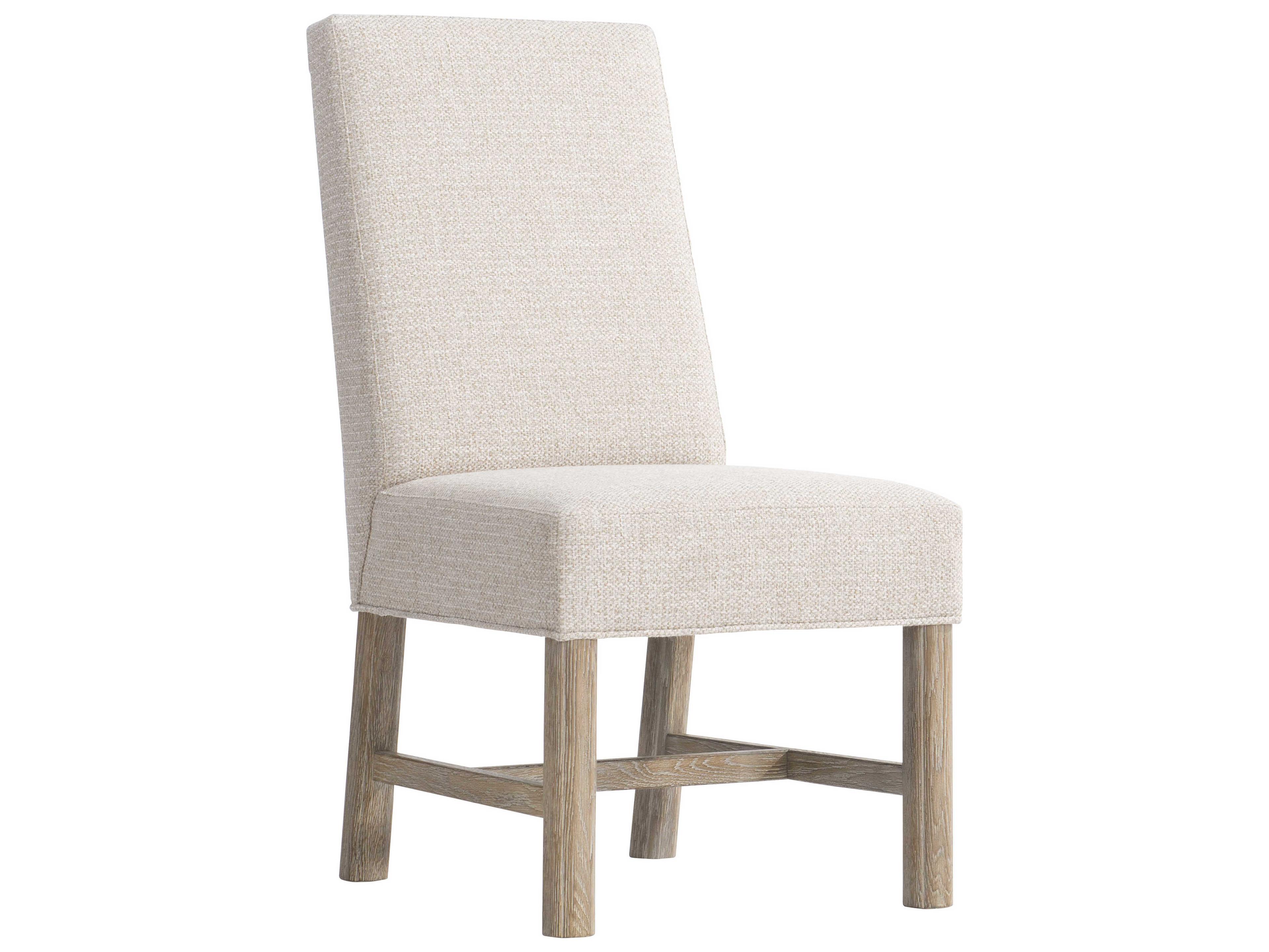 Bernhardt Aventura White Upholstered Side Dining Chair