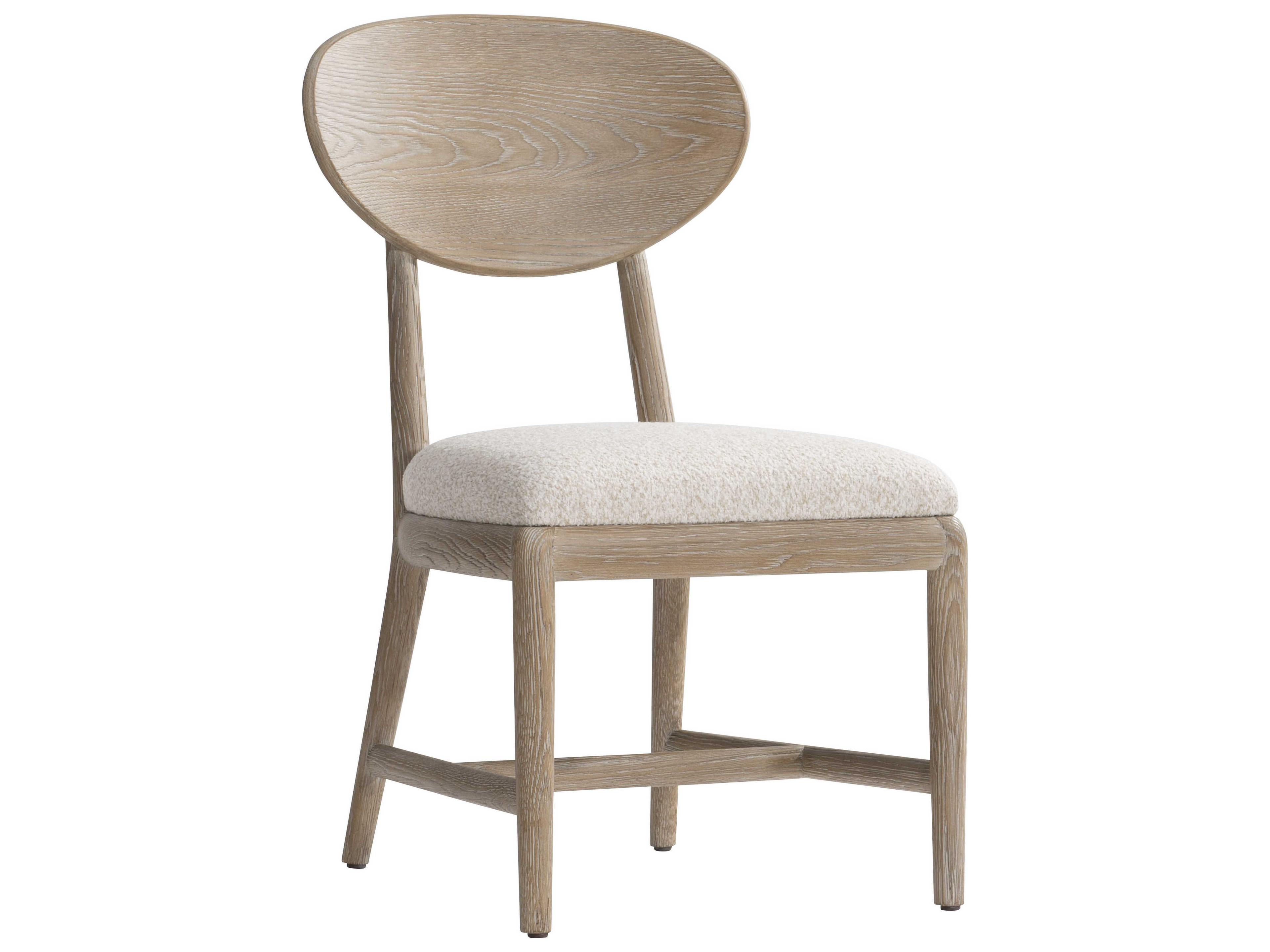 Bernhardt Aventura Brown Upholstered Side Dining Chair