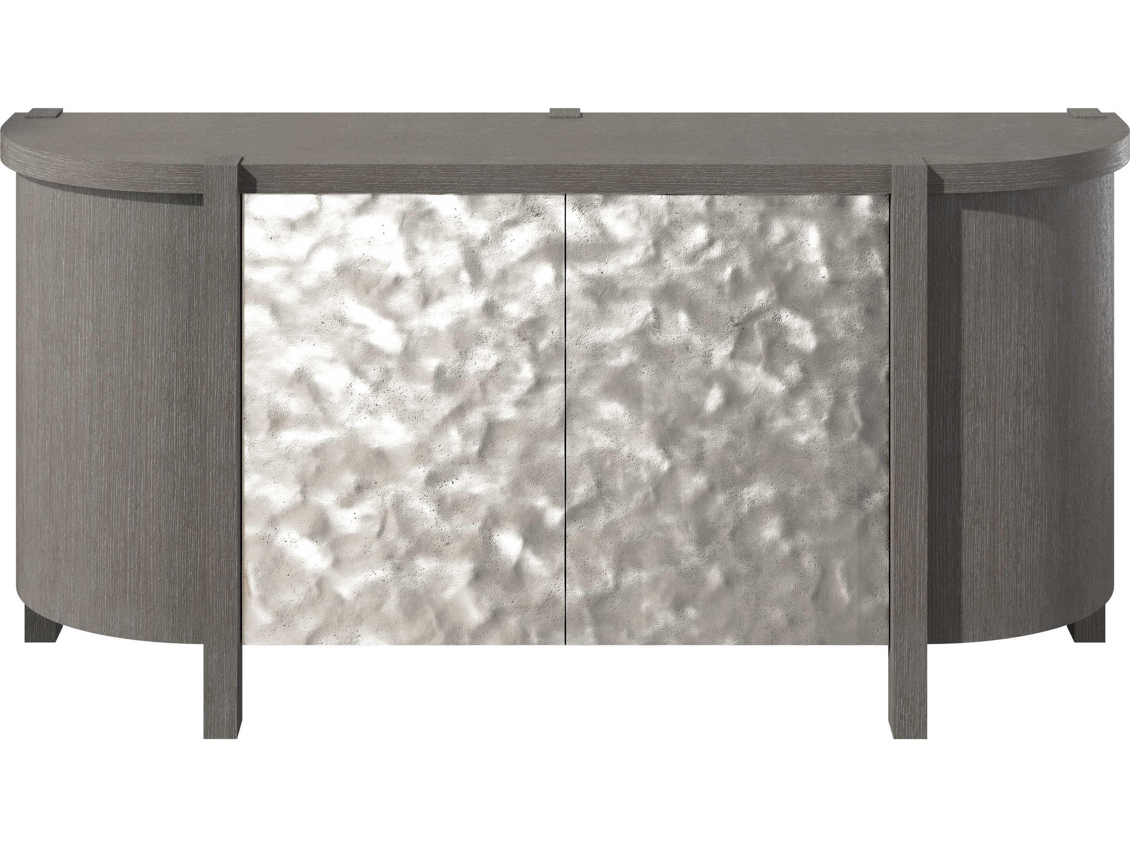 Bernhardt Prado 72" Porcini Bright Graphite Sideboard
