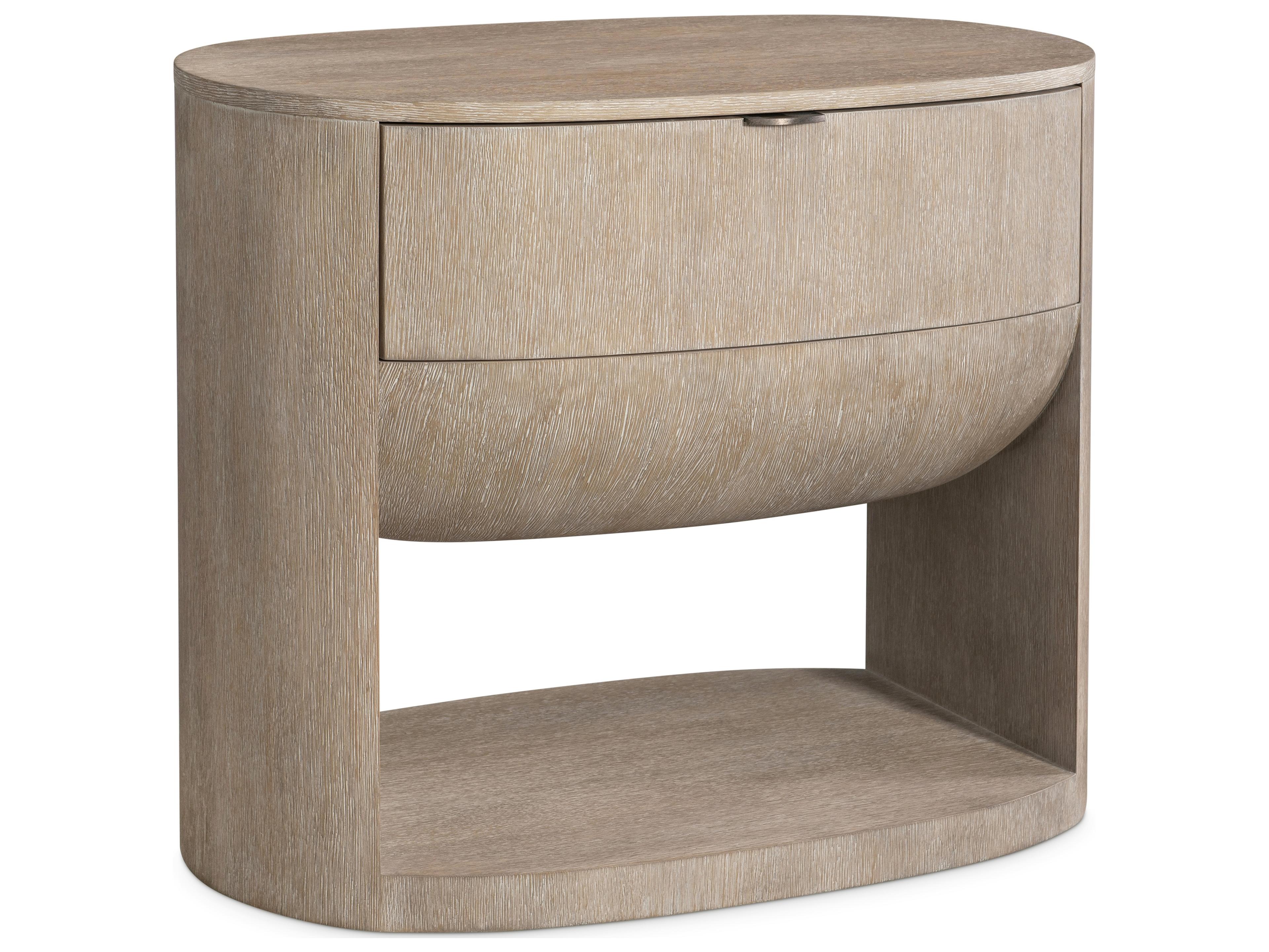 Bernhardt Loggia 1-Drawer Brown Nightstand