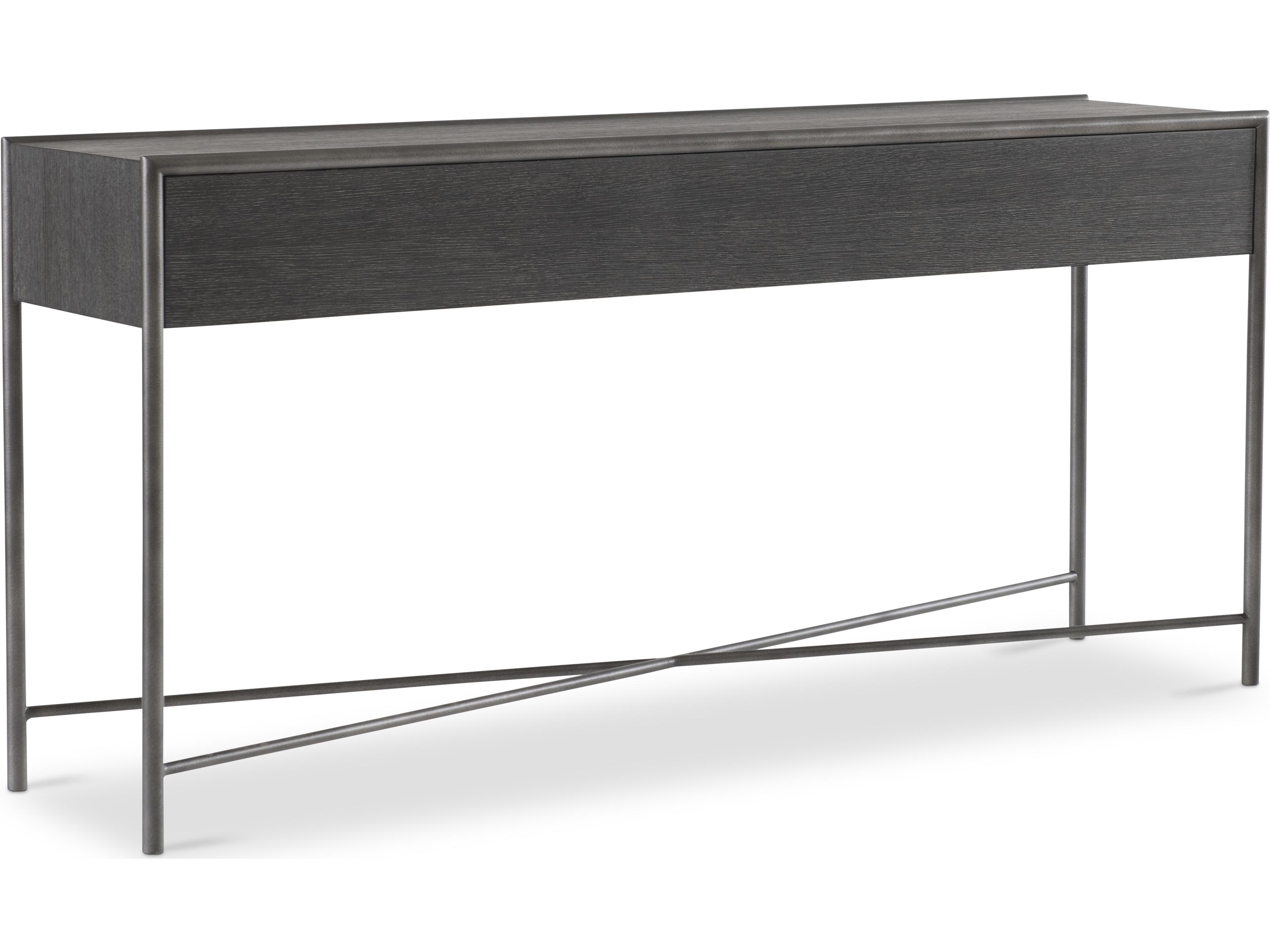 Bernhardt Outline Rectangular Wood Console Table