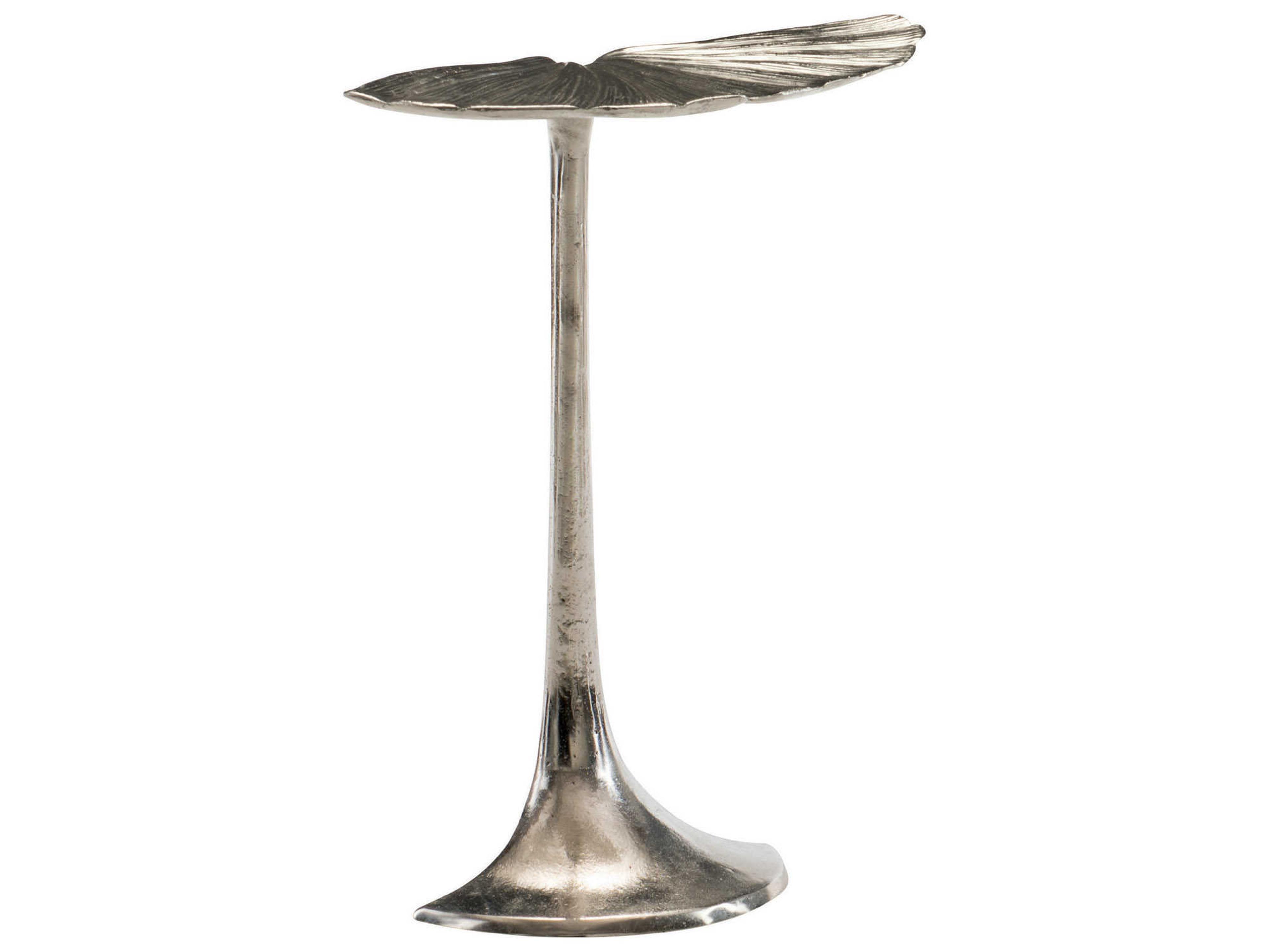 Bernhardt Interiors Casegoods Annabella Metal Satin Nickel Accent Table