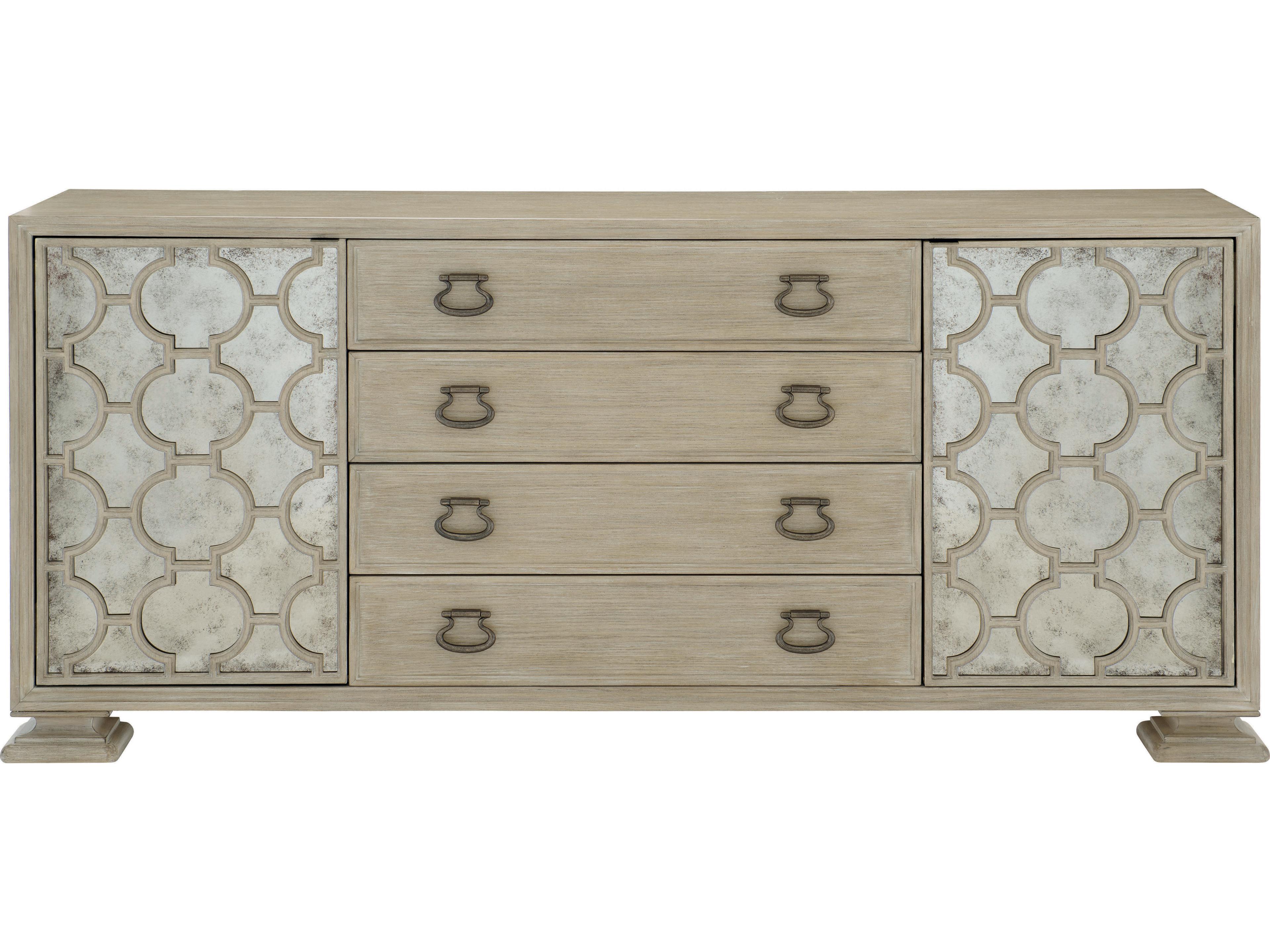 Bernhardt Santa Barbara 81" Oak Wood Sandstone Buffet