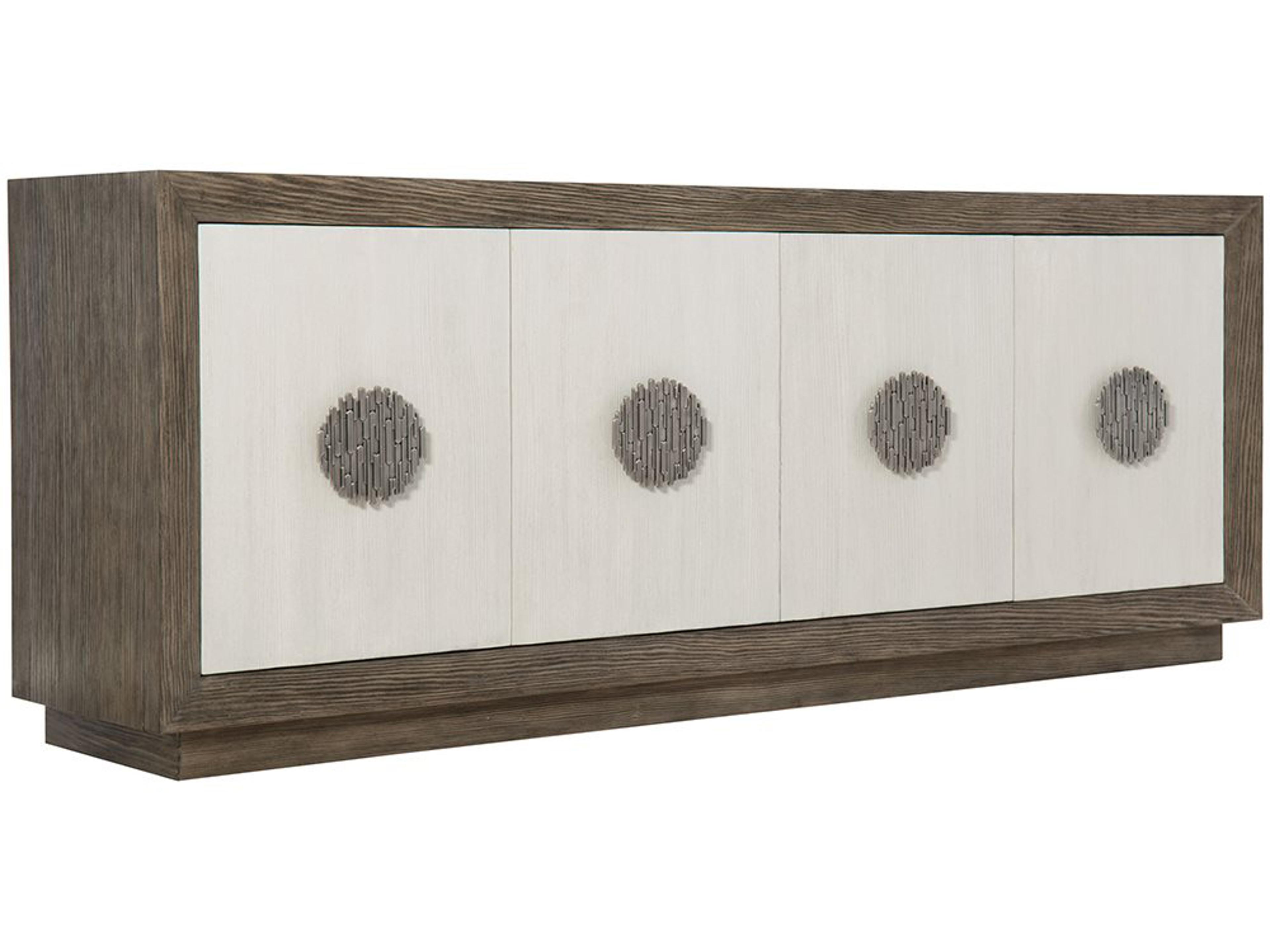 Bernhardt Luca 125" Quartered Pine Clove Entertainment Credenza