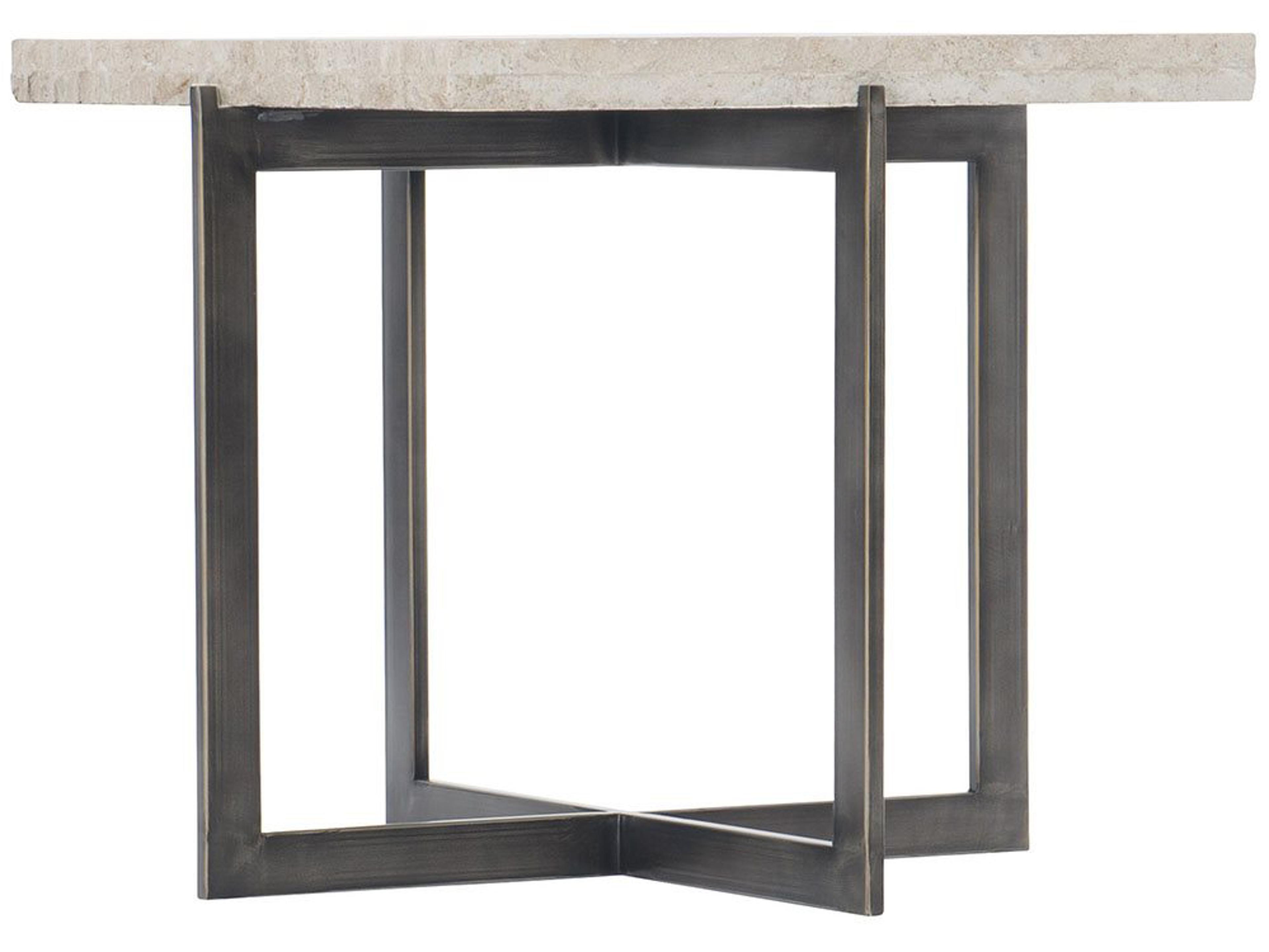Bernhardt Hathaway Square Stone Bunching Cocktail Table