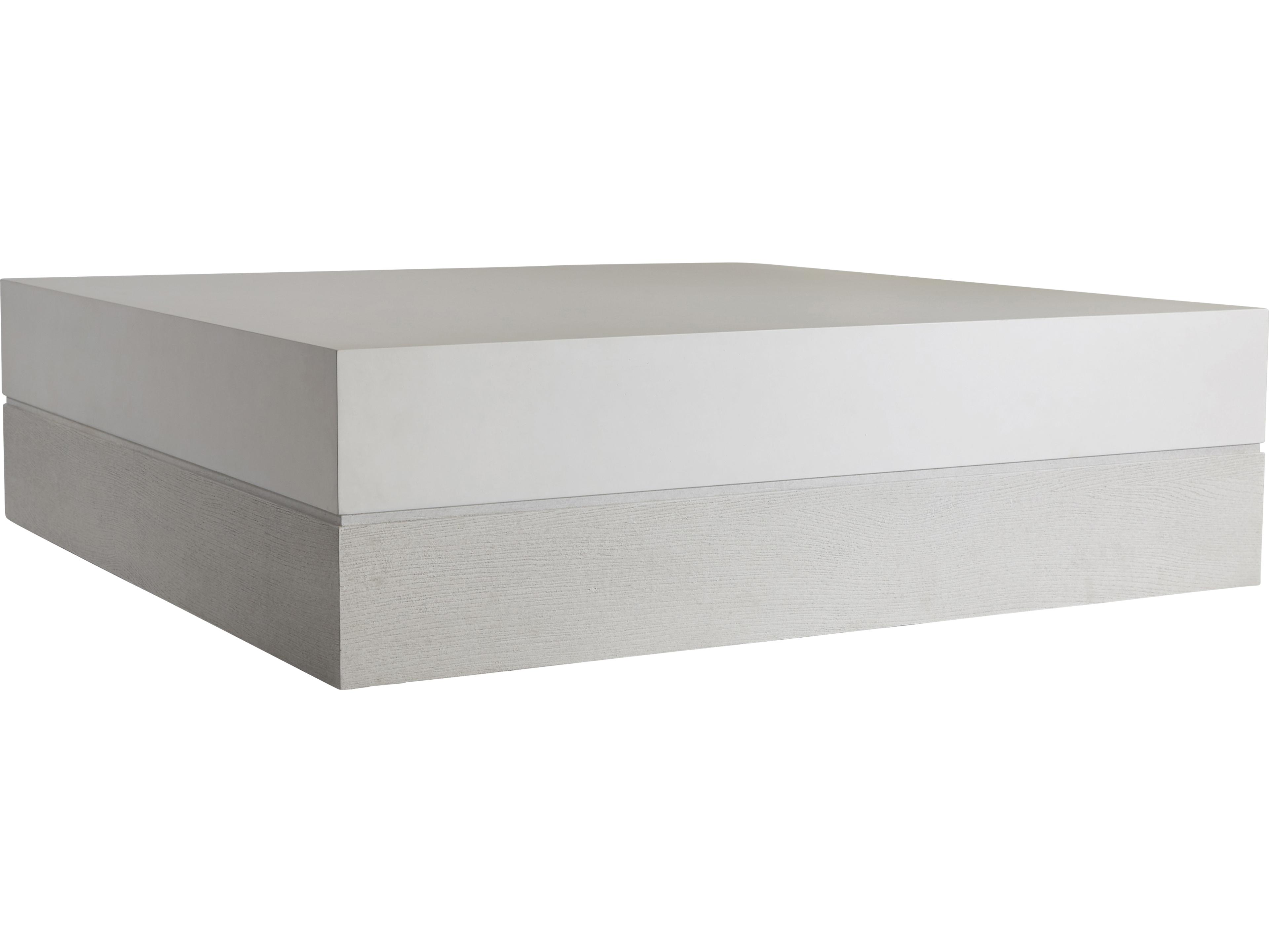 Bernhardt Ellison Square Faux Stone Coffee Table