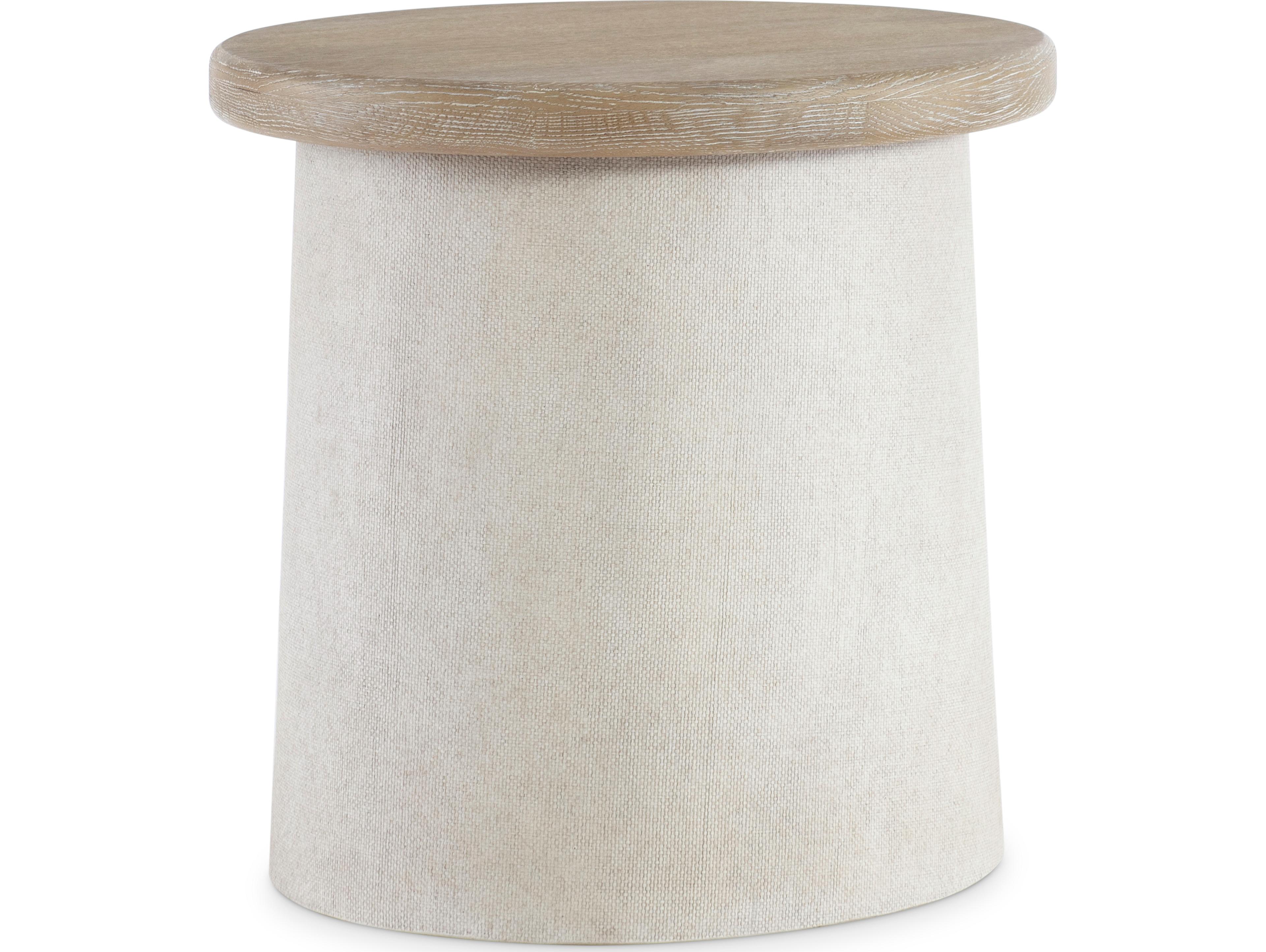 Bernhardt Easley Round Resin End Table