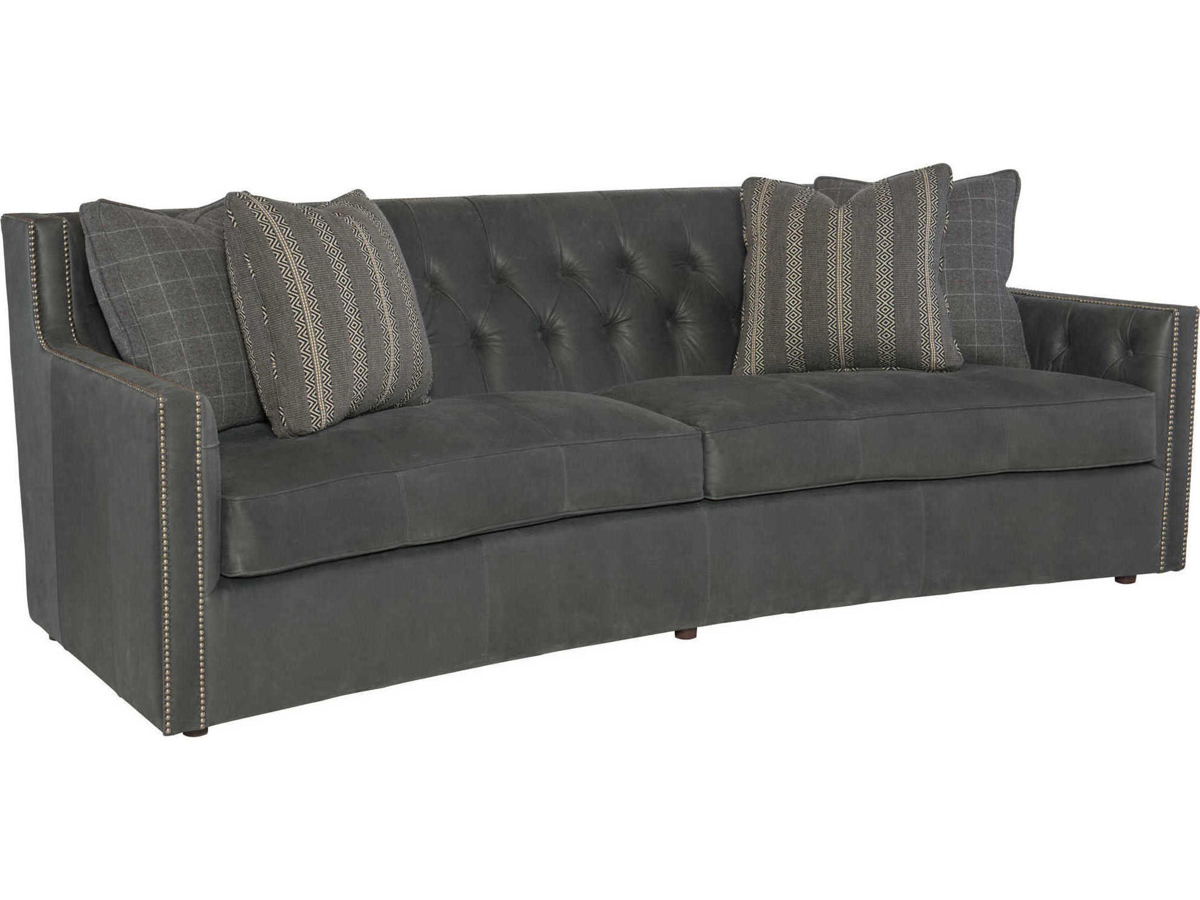 Bernhardt Candace Leather Sofa