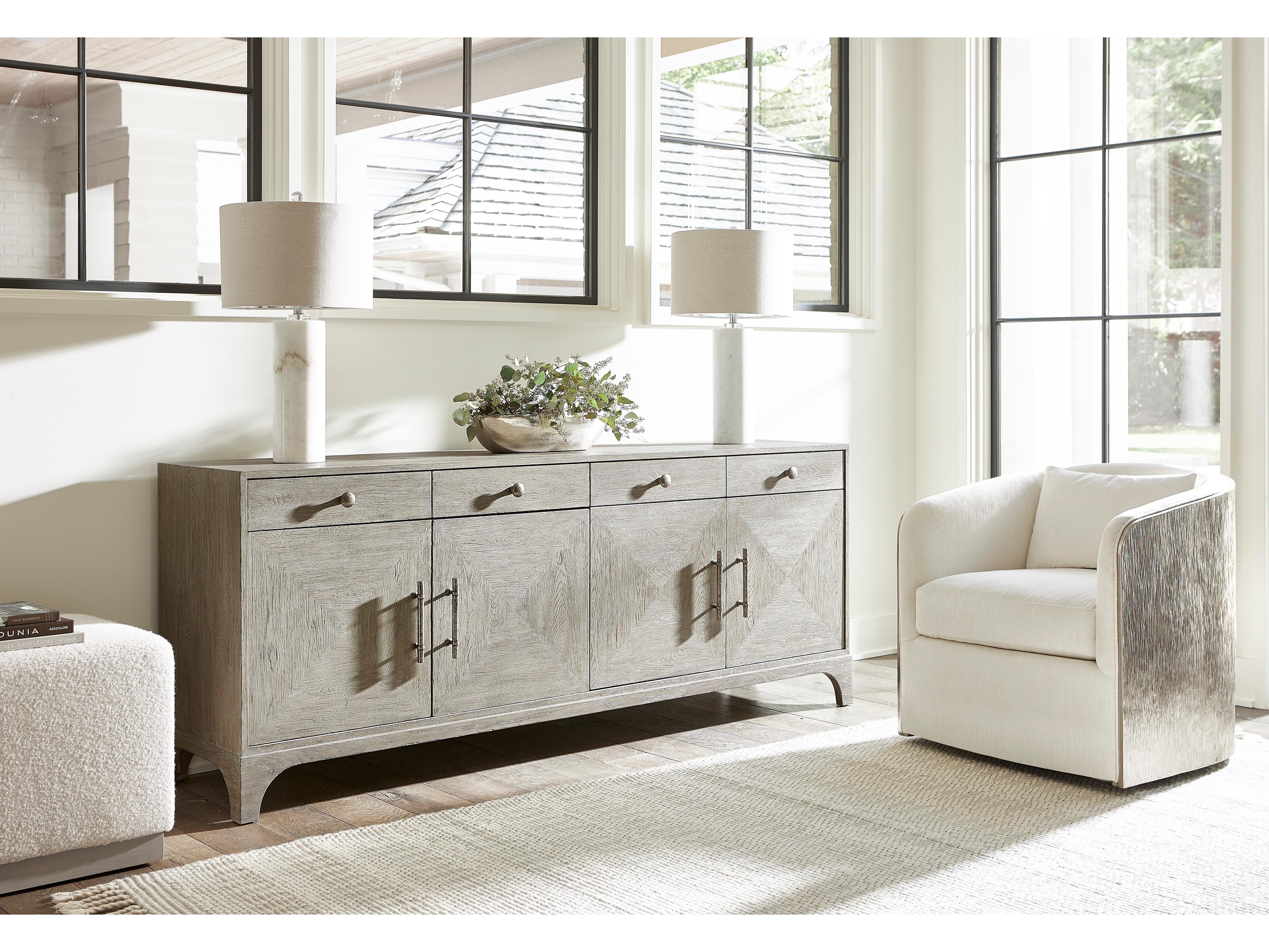 Bernhardt Albion Oak Wood Sideboard