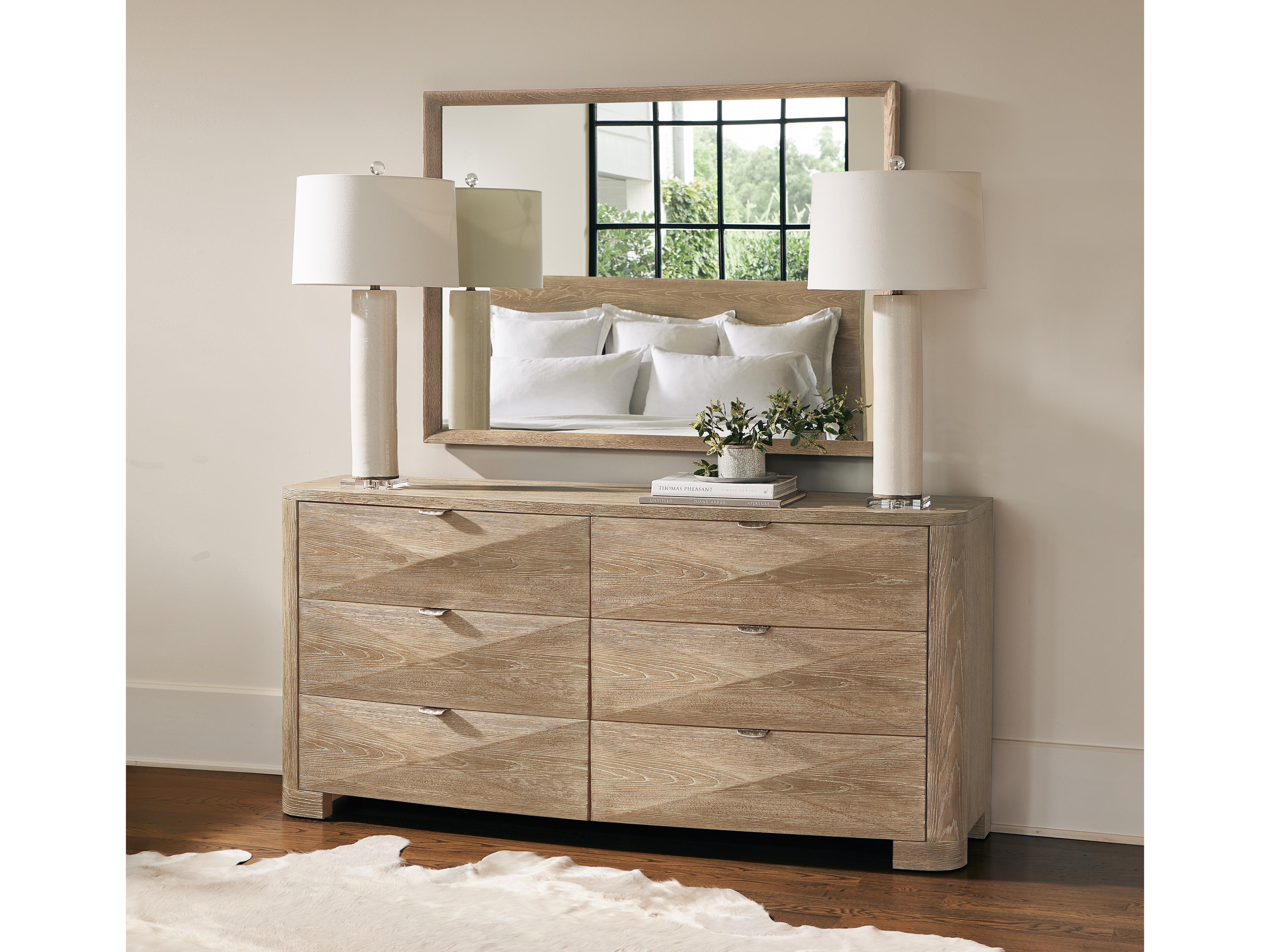 Bernhardt Aventura 6-Drawers Brown Double Dresser