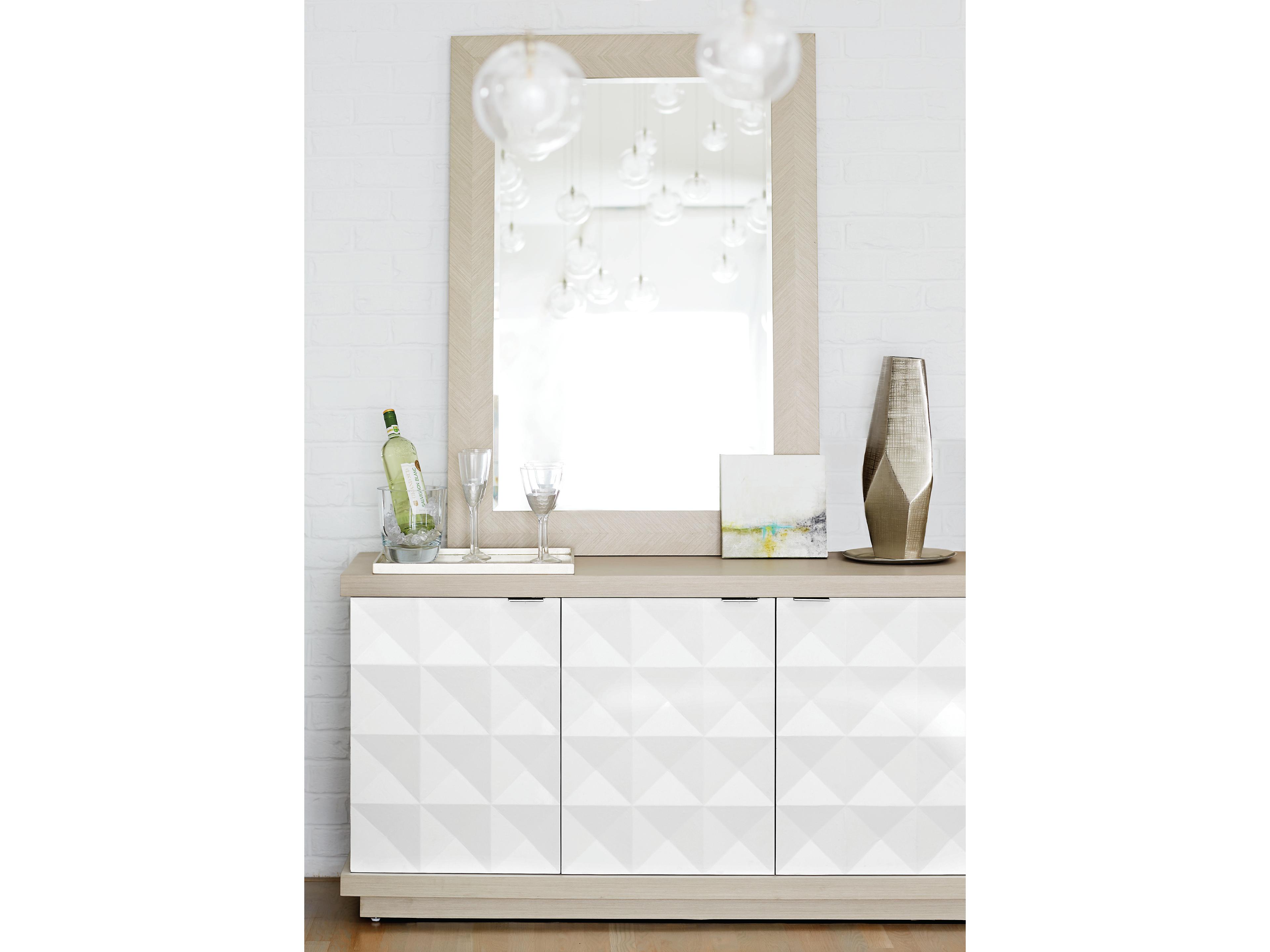 Bernhardt Axiom Poplar Wood Sideboard